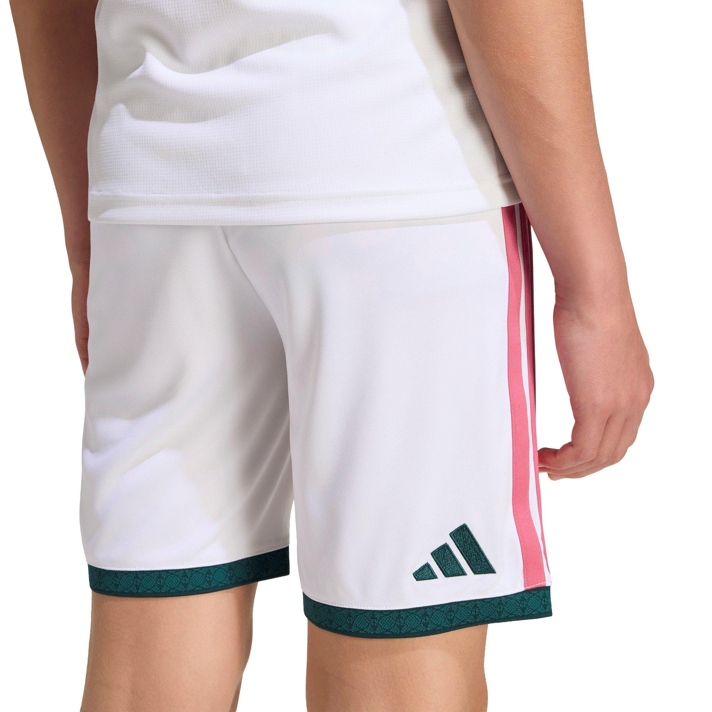 Wit/Groen - adidas - Real Madrid Home Short 2026/27 Juniors - 6