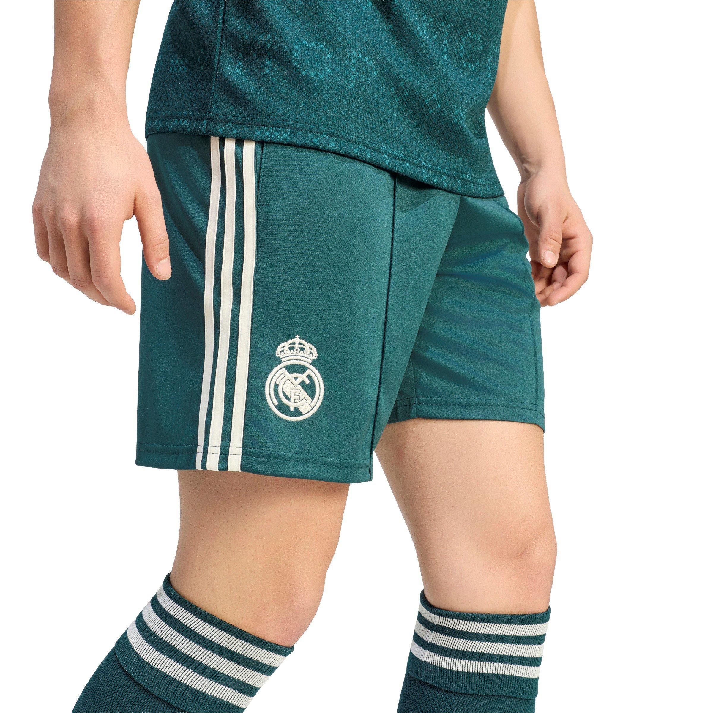 Green/White - adidas - Real Madrid Away Short 2026/27 Mens - 4