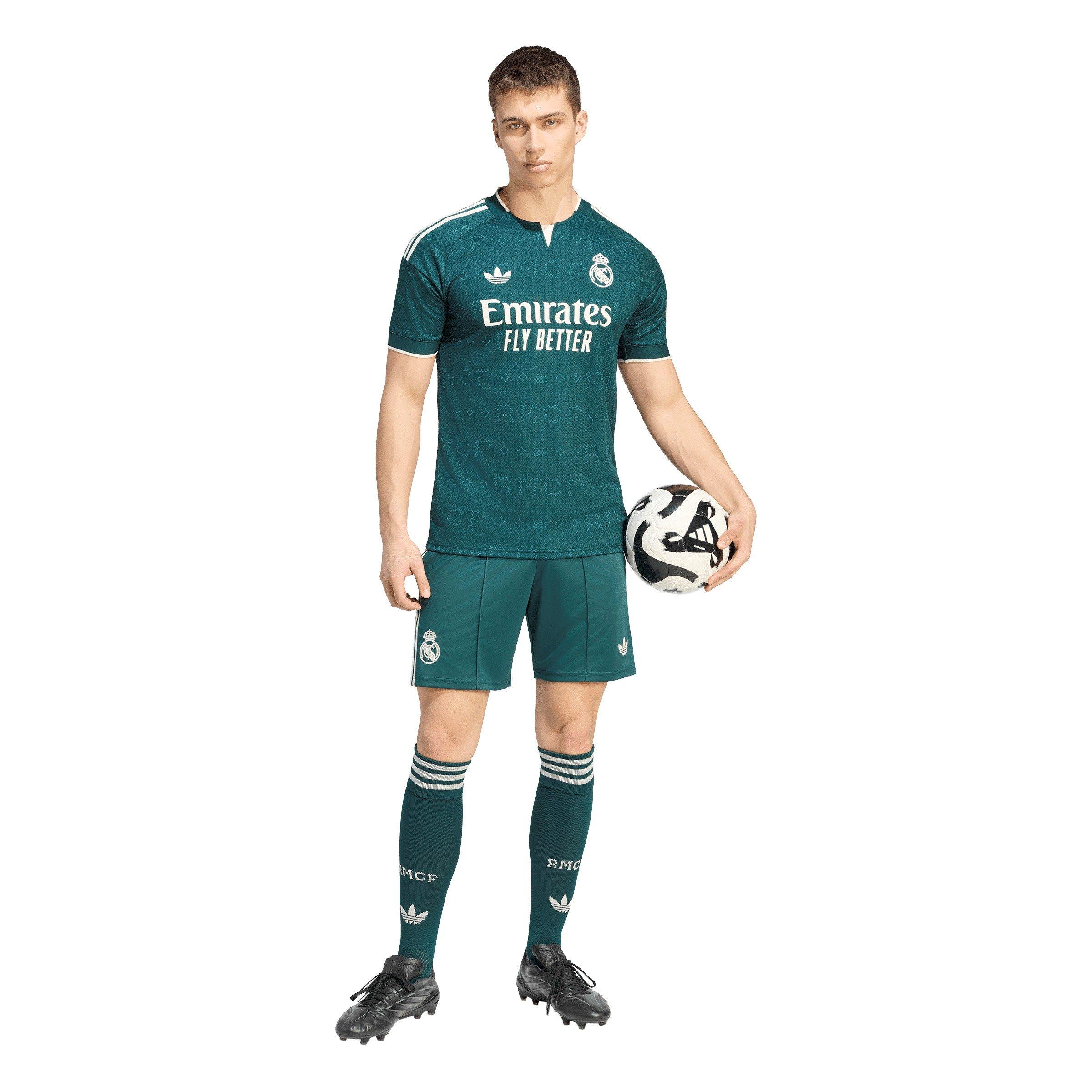 Green/White - adidas - Real Madrid Away Short 2026/27 Mens - 6