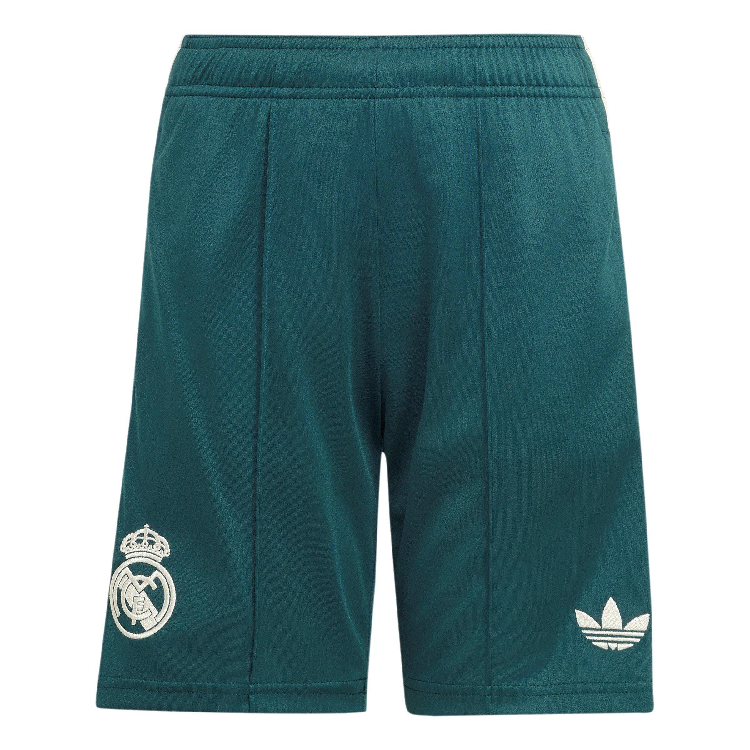 Green/White - adidas - Real Madrid Away Short 2026/27 Juniors - 1