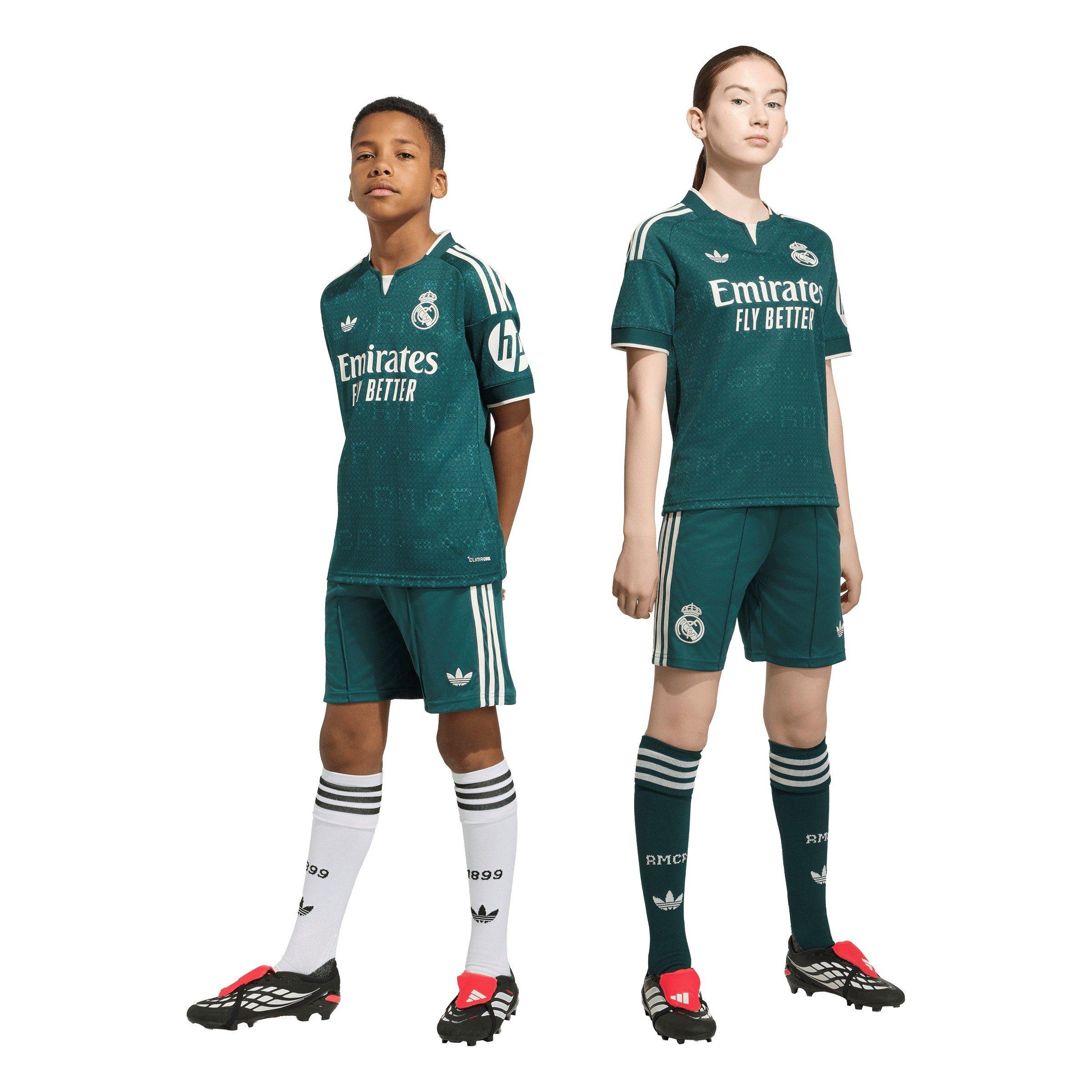 Groen/Wit - adidas - Real Madrid Away Short 2026/27 Juniors - 2