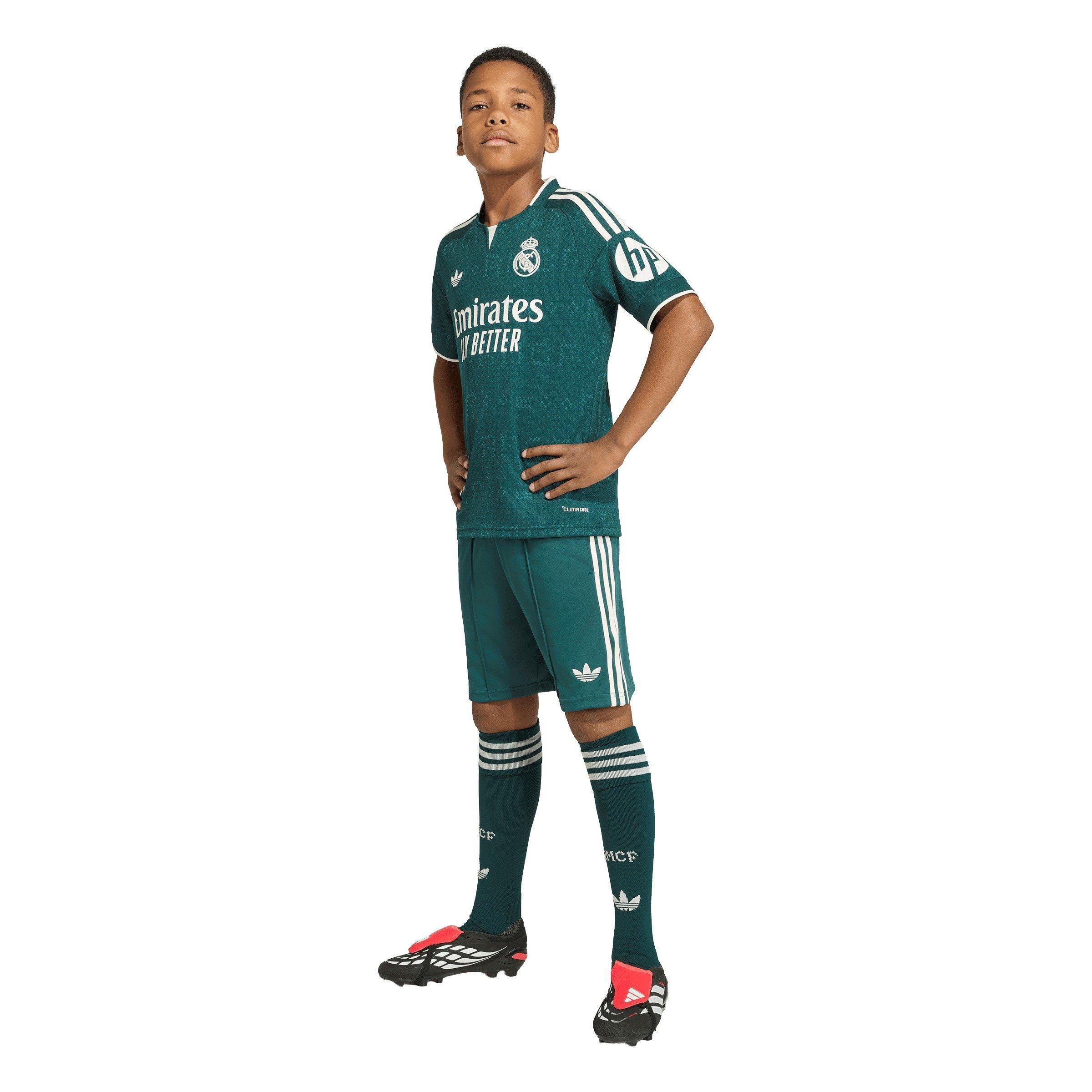 Groen/Wit - adidas - Real Madrid Away Short 2026/27 Juniors - 7
