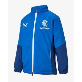 Castore Rangers Bench Jacket Mens