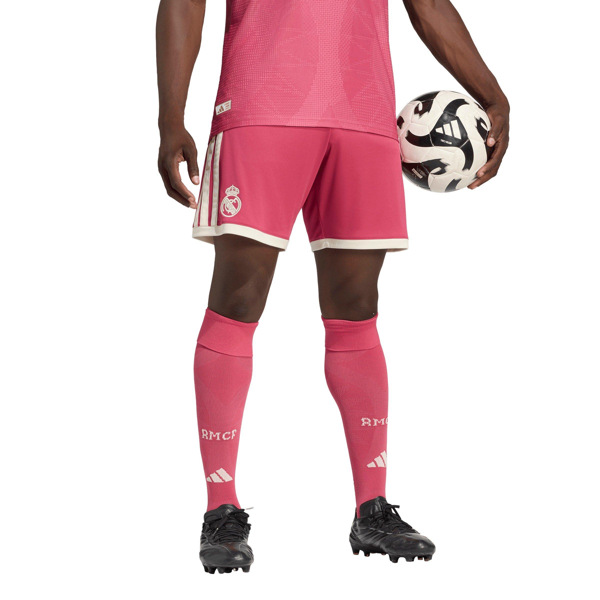 Lyserød/hvid - adidas - Real Madrid Third Short 2026/27 Mens - 2