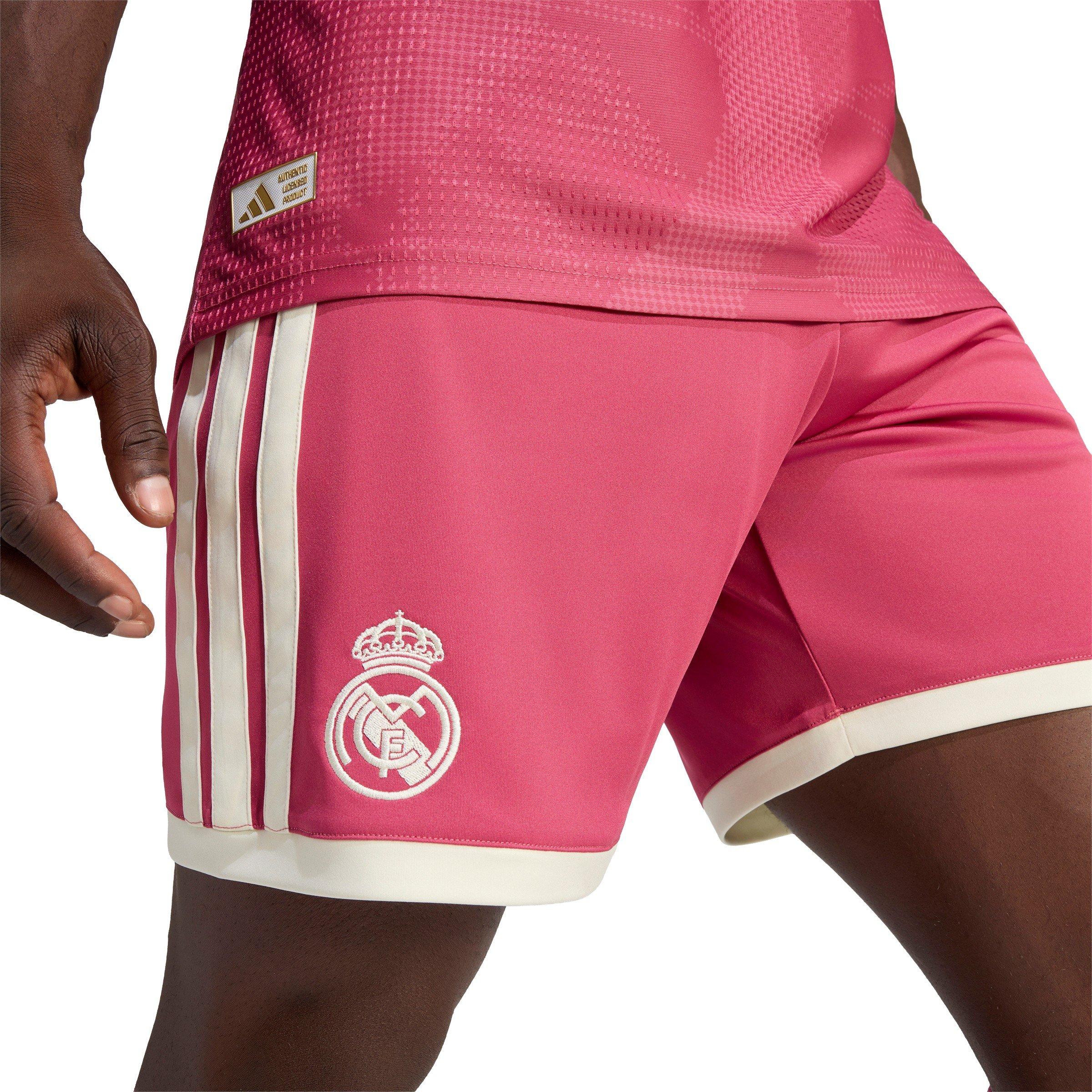 Lyserød/hvid - adidas - Real Madrid Third Short 2026/27 Mens - 4