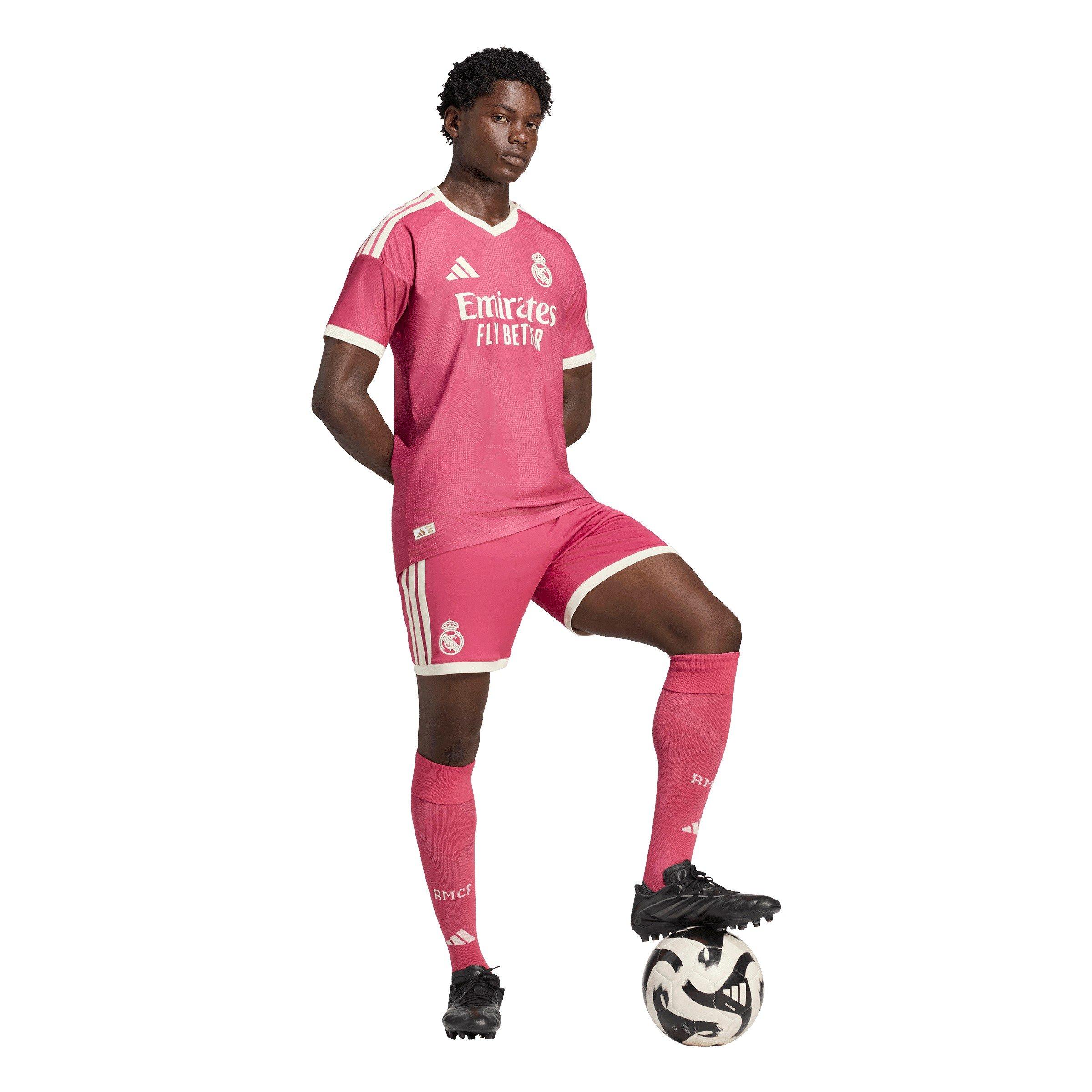 Lyserød/hvid - adidas - Real Madrid Third Short 2026/27 Mens - 7