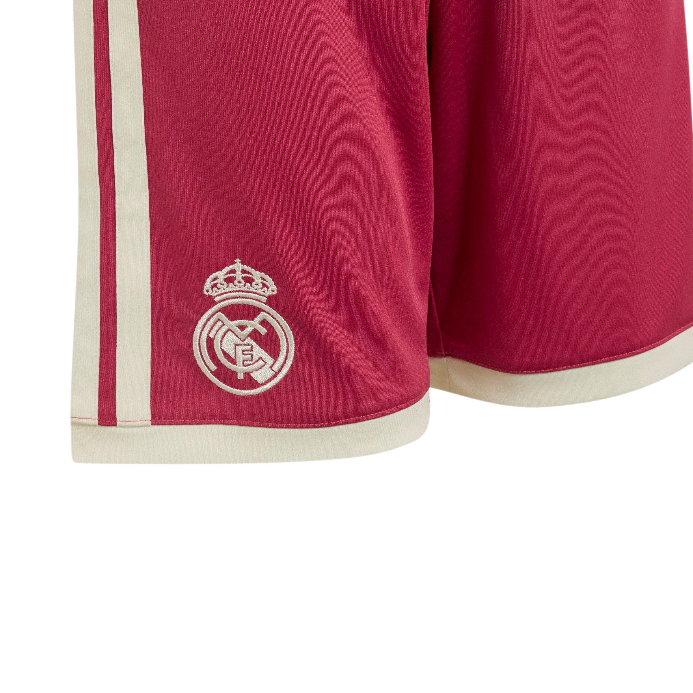 Lyserød/hvid - adidas - Kids' Real Madrid Home 24/25 AEROREADY Football Shorts - 5