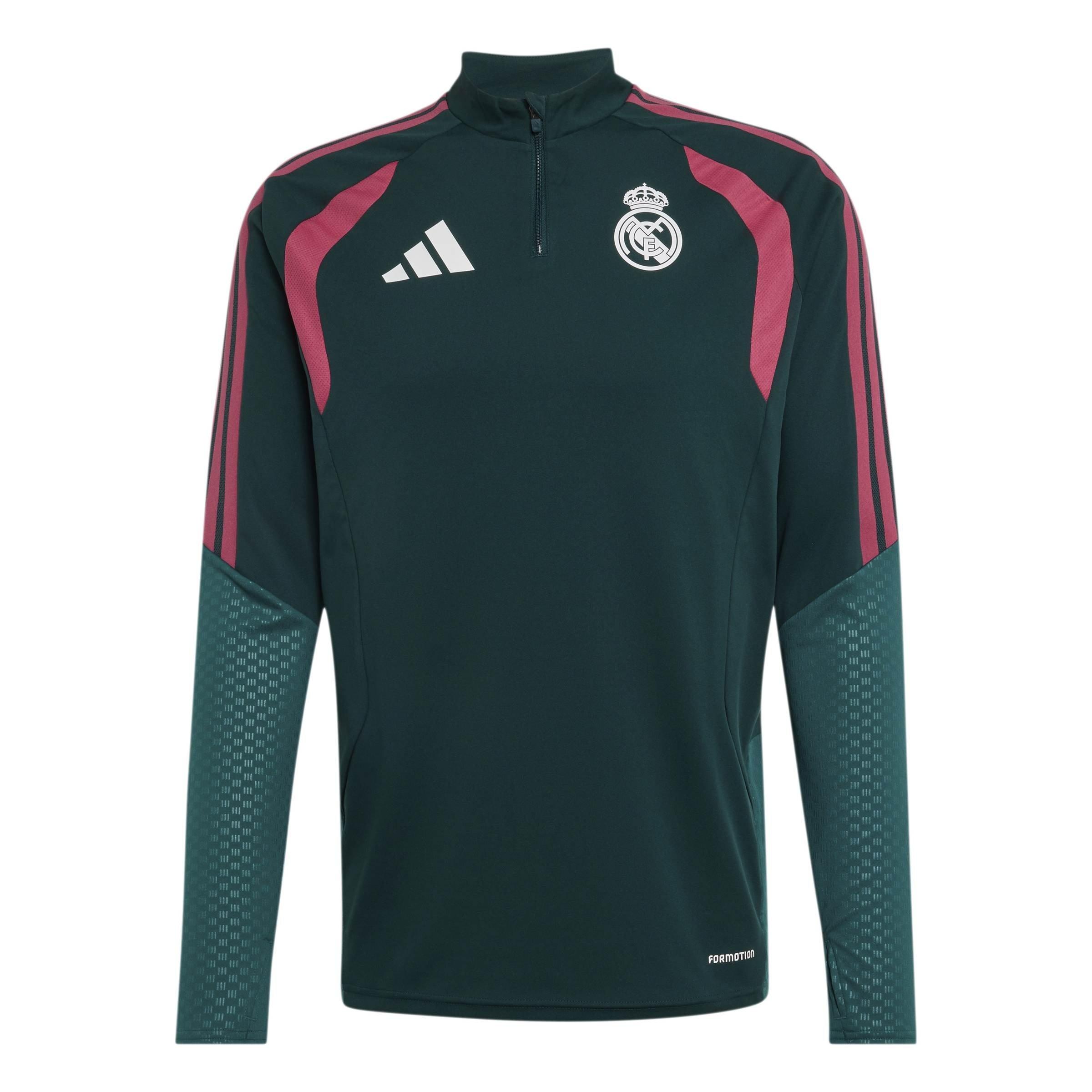 Vert/Rose - adidas - Real Madrid Training Drill Top 2026/27 Mens - 1