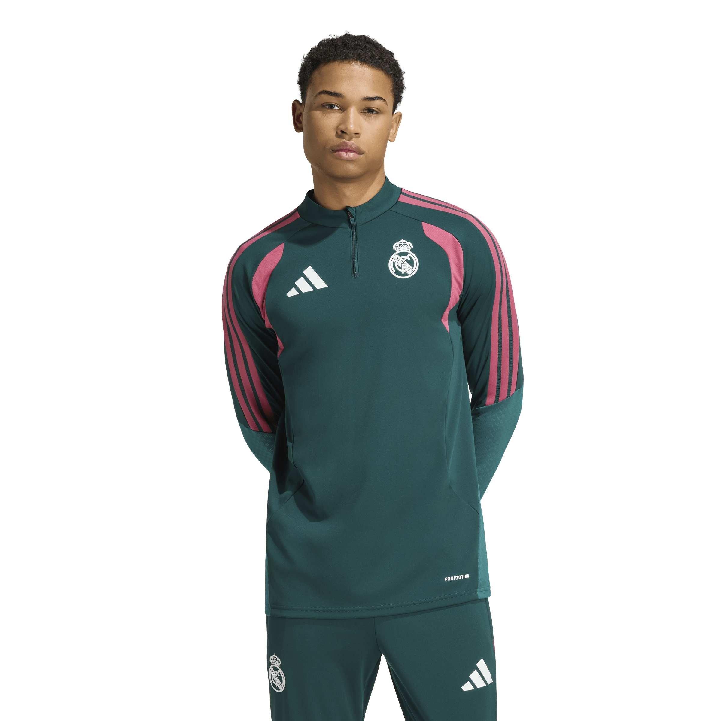 Vert/Rose - adidas - Real Madrid Training Drill Top 2026/27 Mens - 2