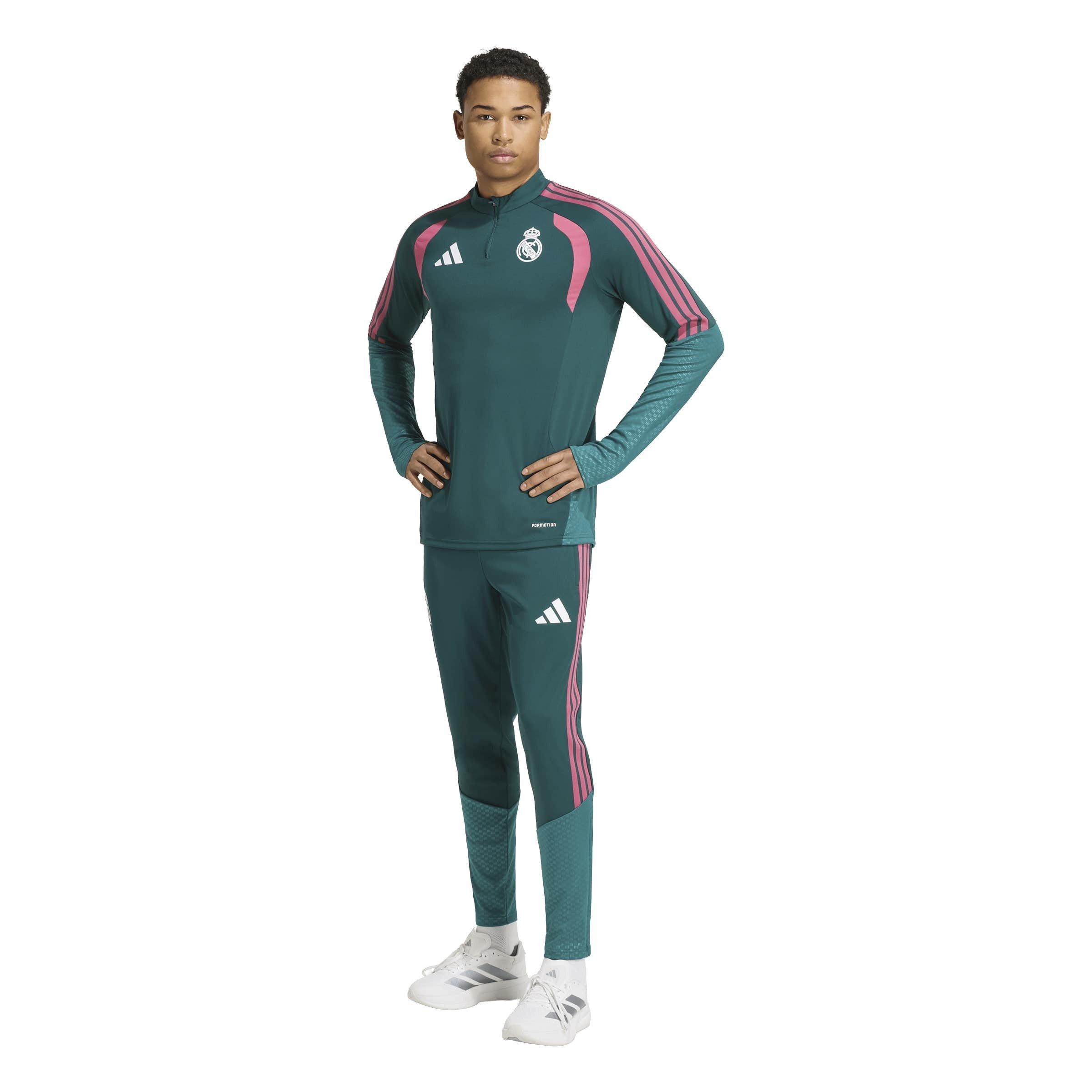 Vert/Rose - adidas - Real Madrid Training Drill Top 2026/27 Mens - 6