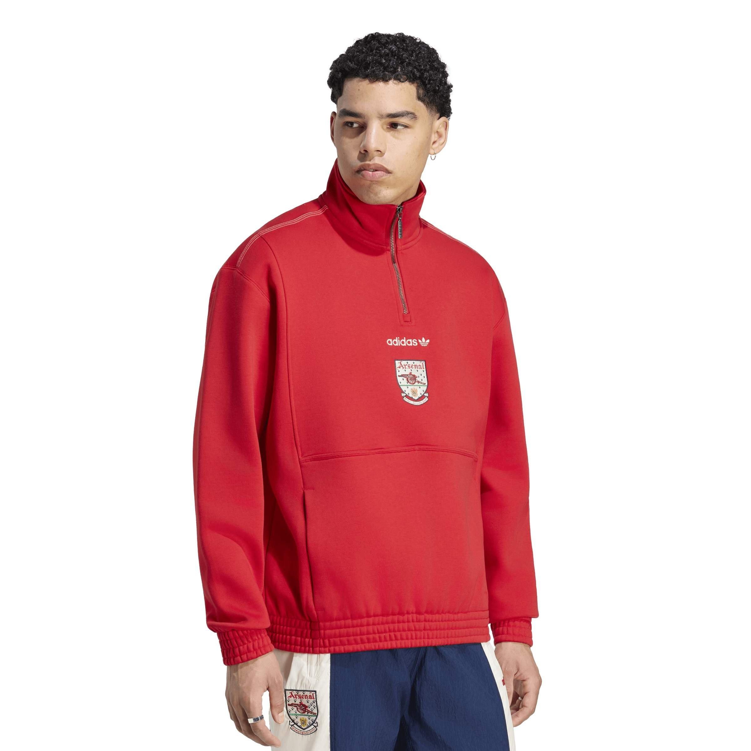 Rot/Weiß - adidas - Arsenal EQT Drill Top Mens - 2