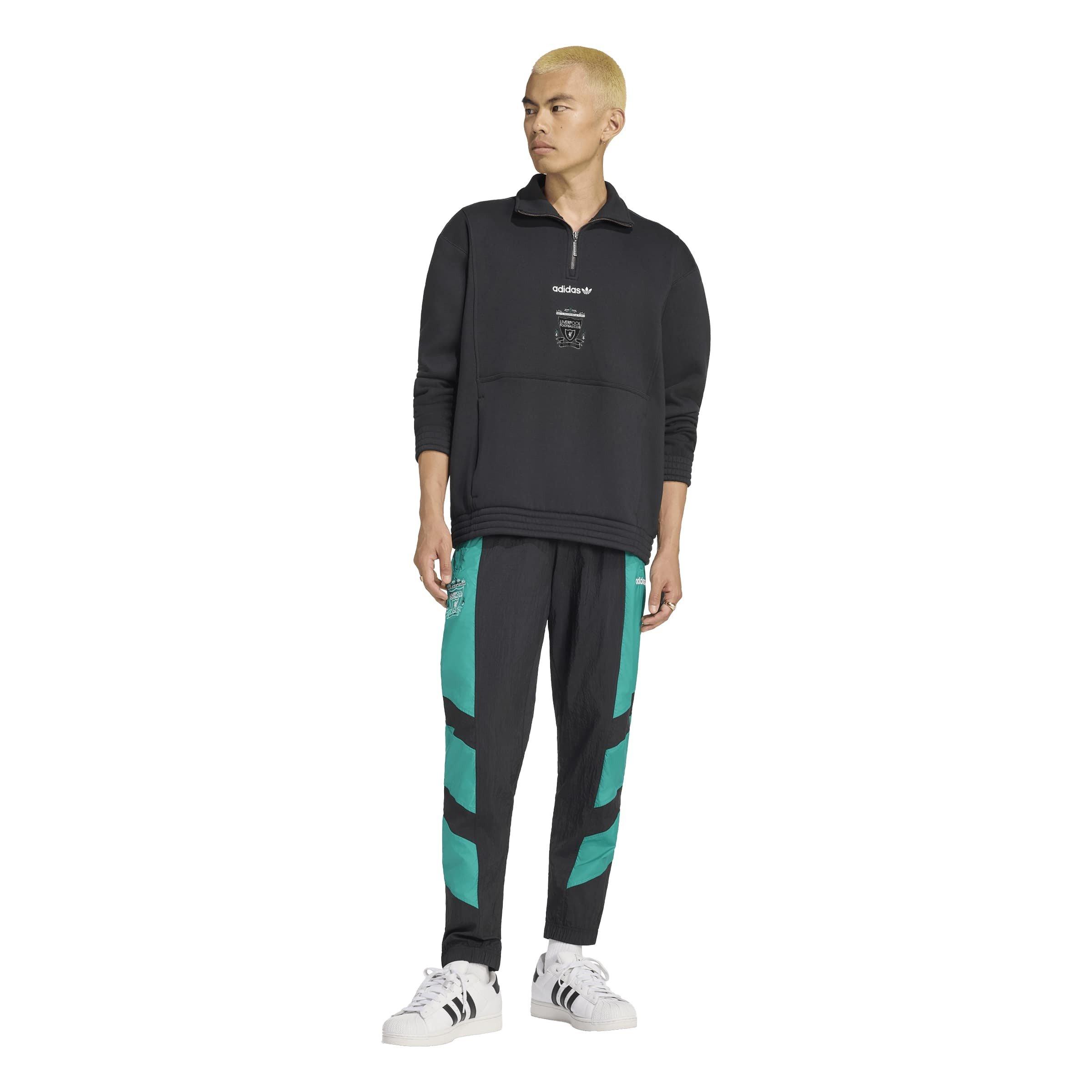 Sort/Grøn - adidas - Liverpool EQT Drill Top Mens - 6