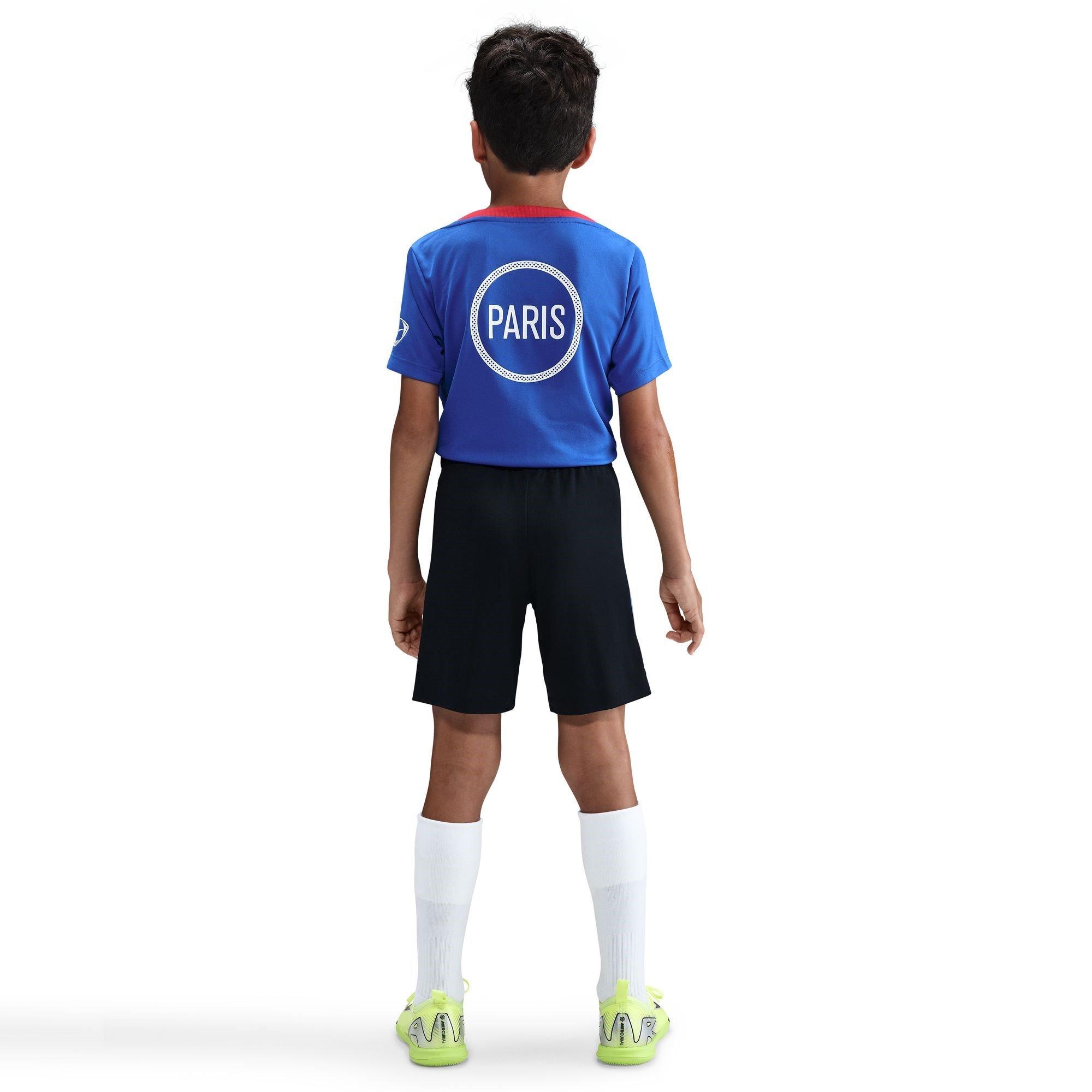 Black/Blue - Nike - PSG Strike Shorts 2025 2026 Juniors - 4