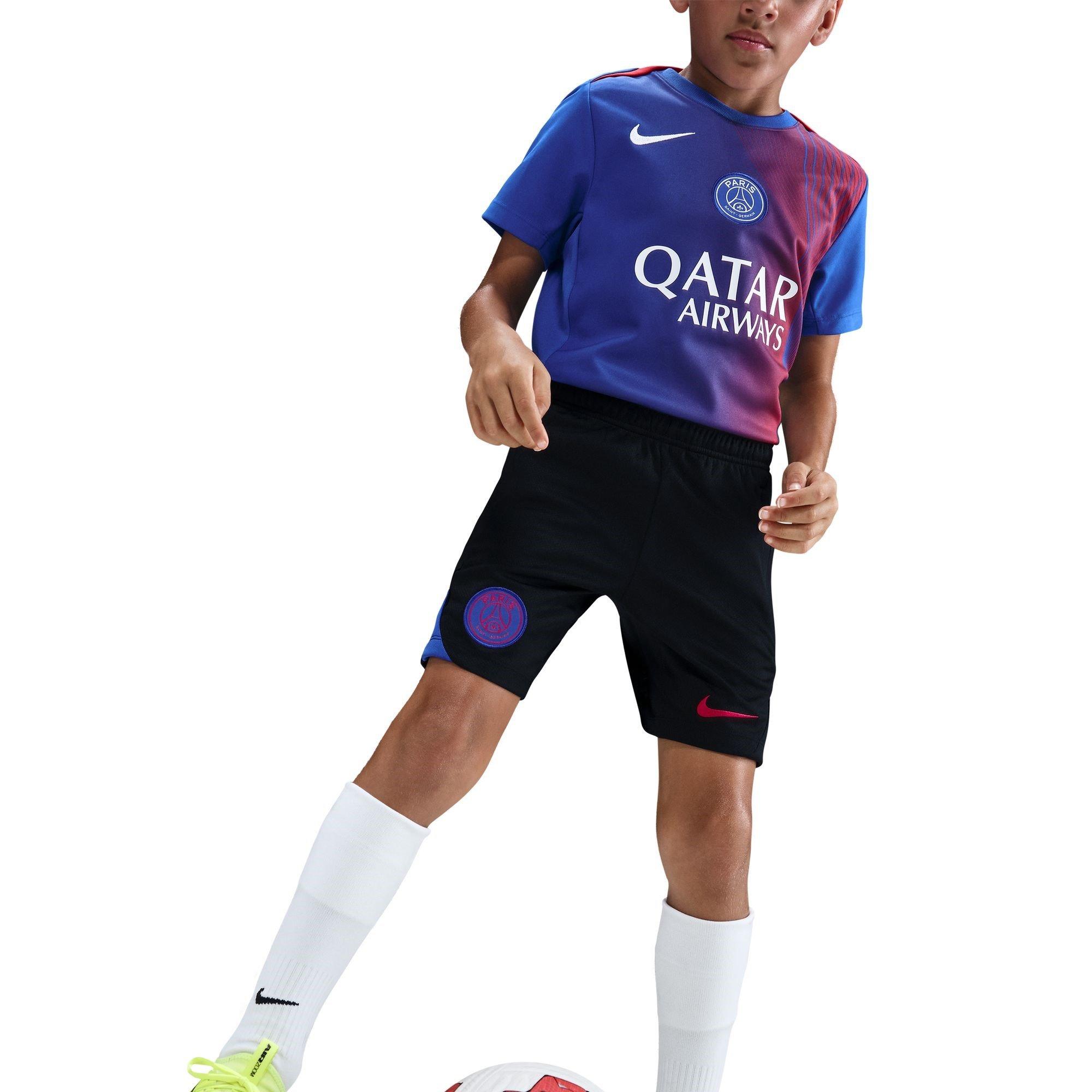 Black/Blue - Nike - PSG Strike Shorts 2025 2026 Juniors - 5