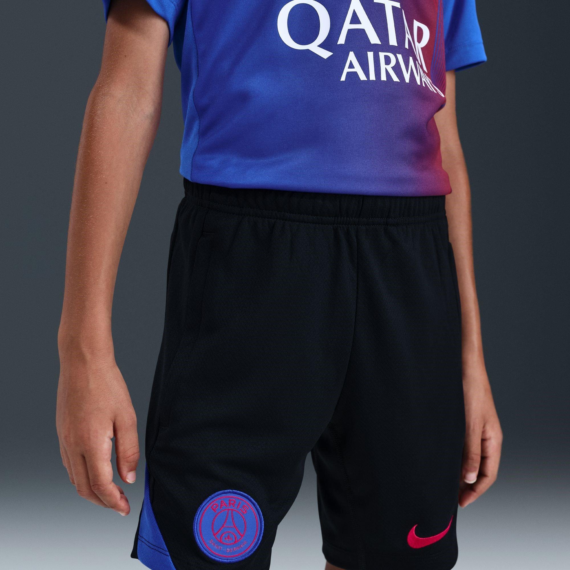 Black/Blue - Nike - PSG Strike Shorts 2025 2026 Juniors - 6