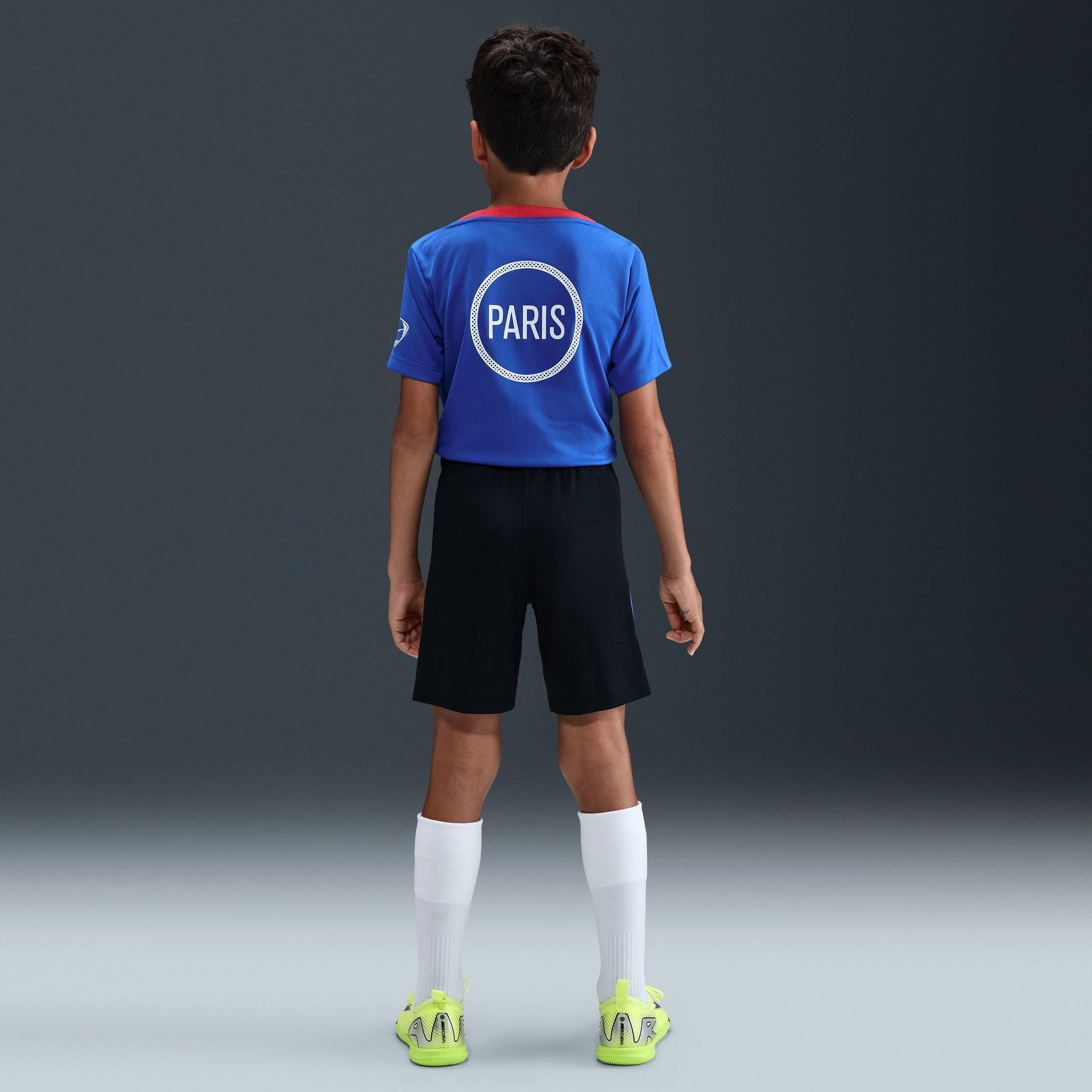 Black/Blue - Nike - PSG Strike Shorts 2025 2026 Juniors - 8