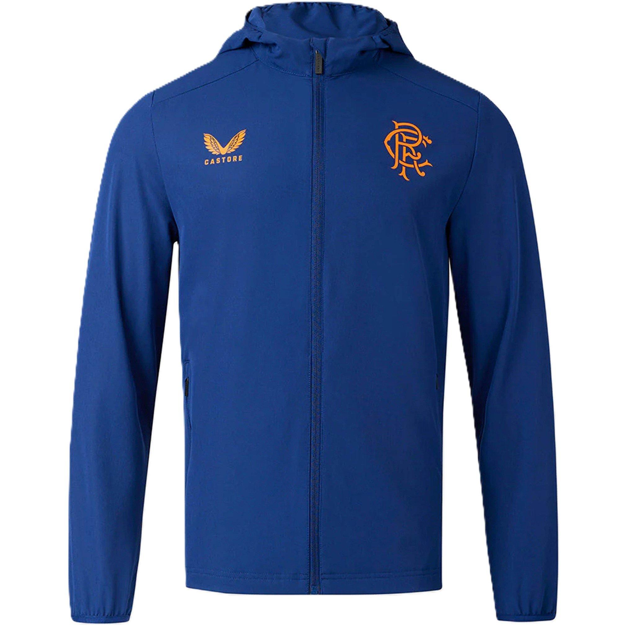 Castore Men's Licensed Rain Anorak Jacket - Lapis Blue - M