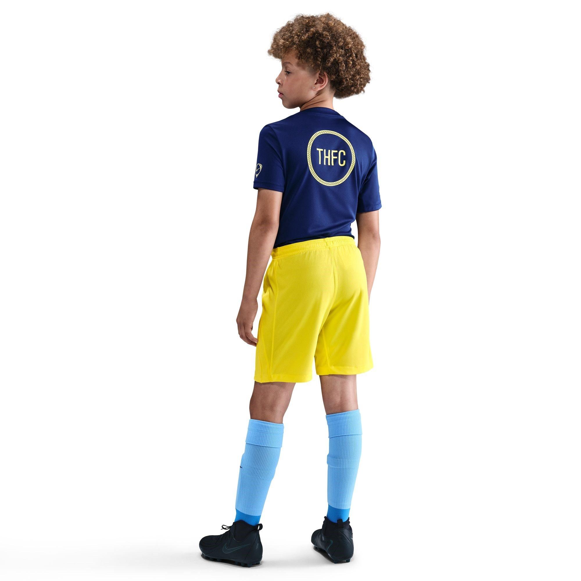 Yellow/Blue - Nike - Tottenham Hotspur Third Shorts 2025 2026 Juniors - 4