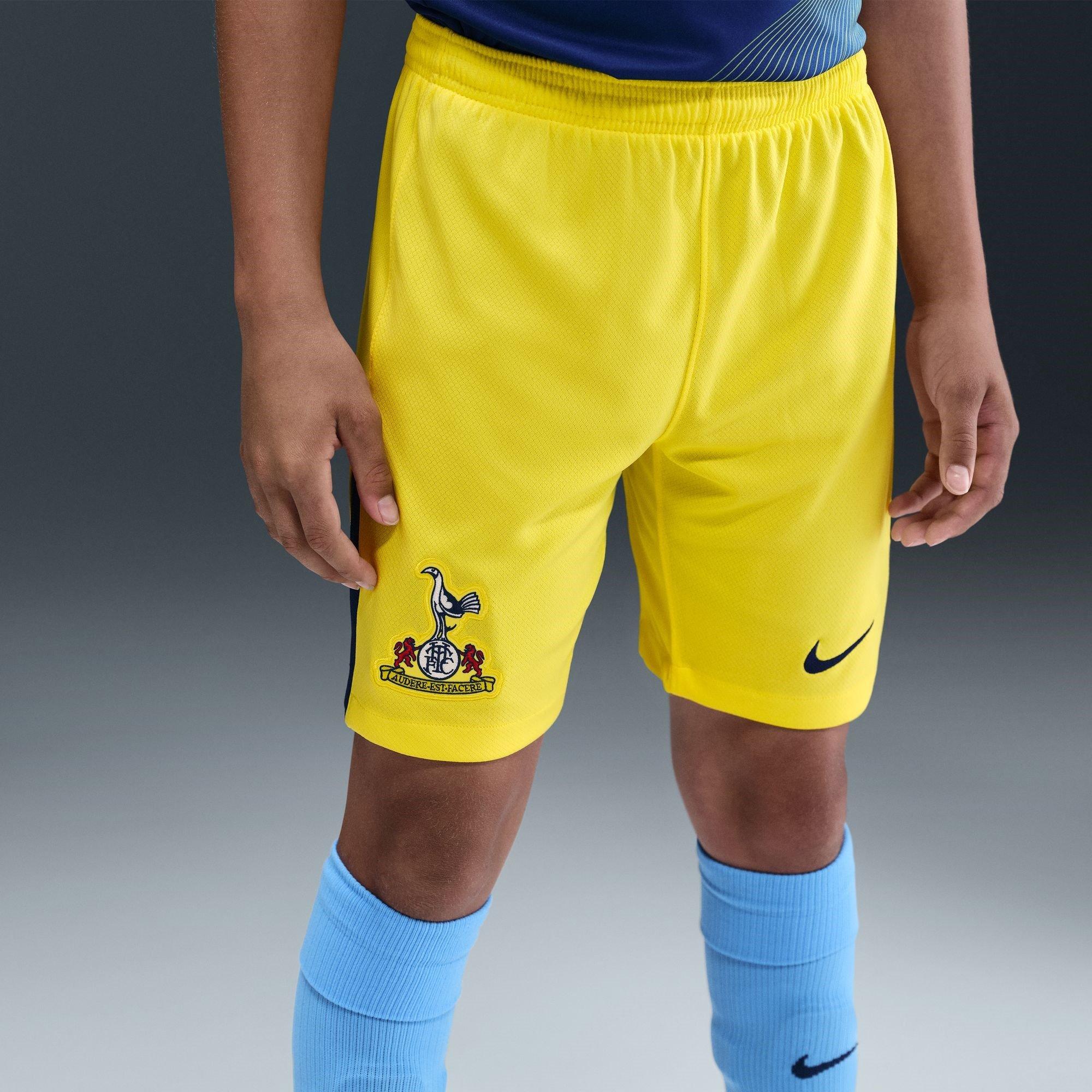 Yellow/Blue - Nike - Tottenham Hotspur Third Shorts 2025 2026 Juniors - 6