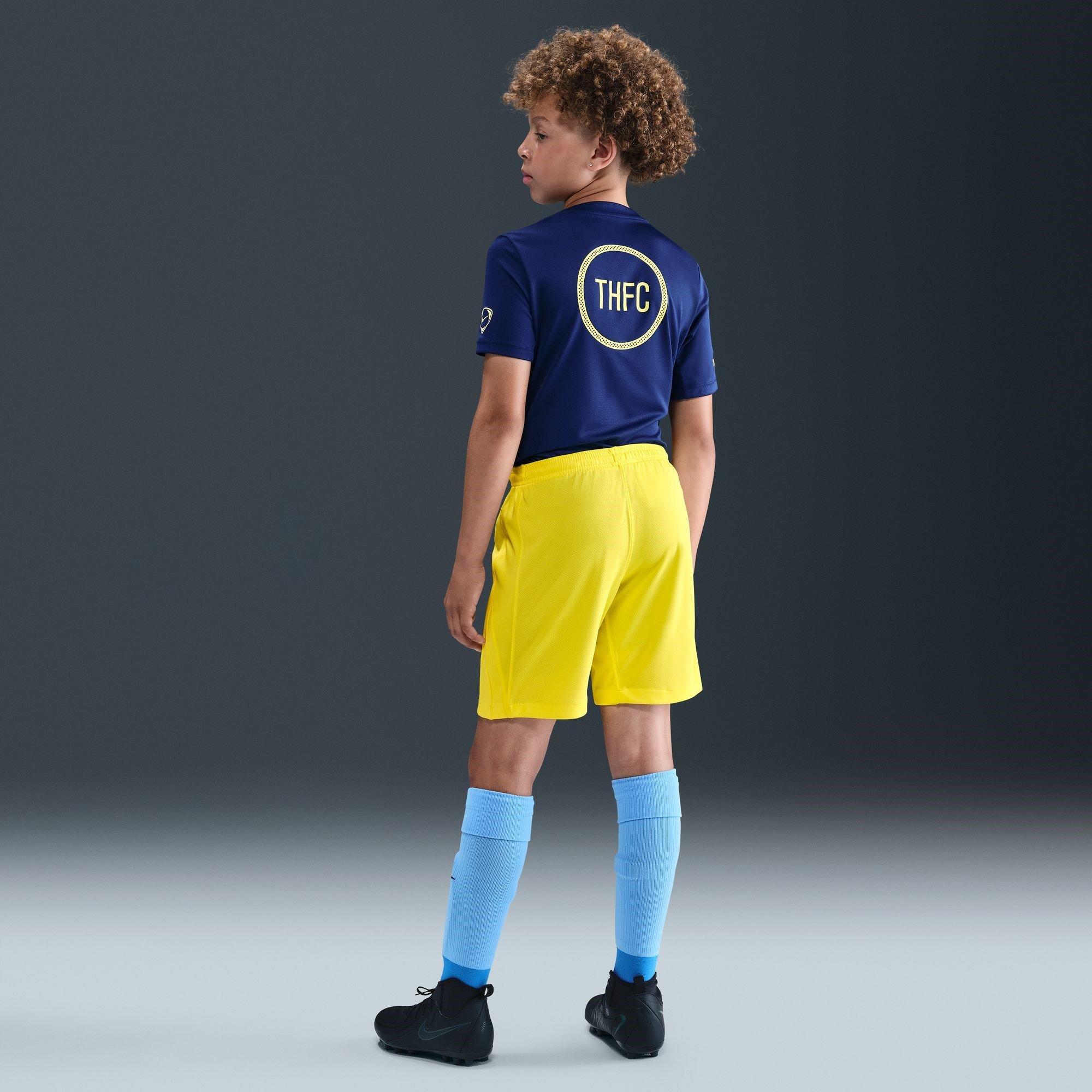 Yellow/Blue - Nike - Tottenham Hotspur Third Shorts 2025 2026 Juniors - 8