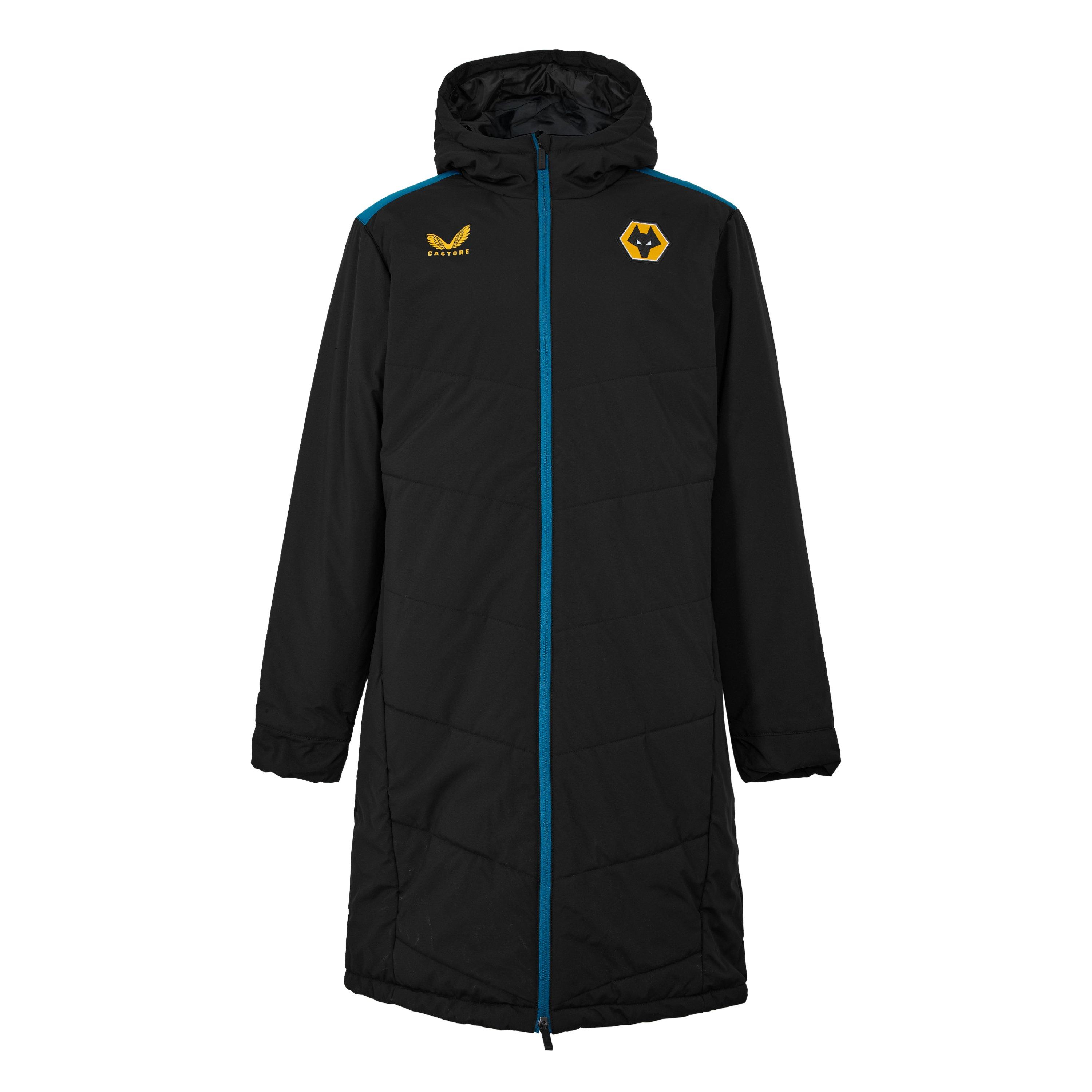 Caviar/InkBlue - Castore - Men's Licensed Rain Anorak Jacket - 1
