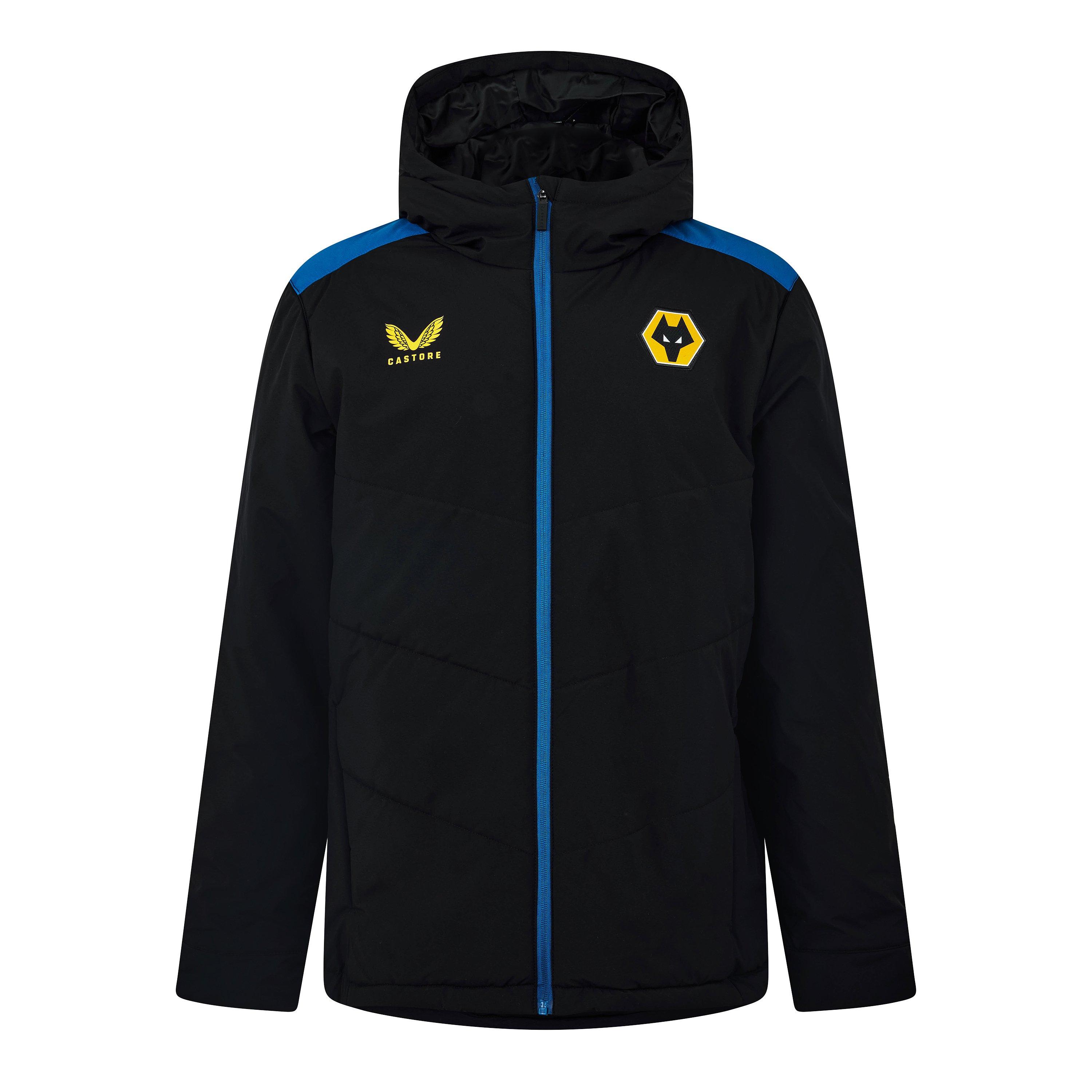Castore Men's Licensed Rain Anorak Jacket - Caviar/Inkblue - S