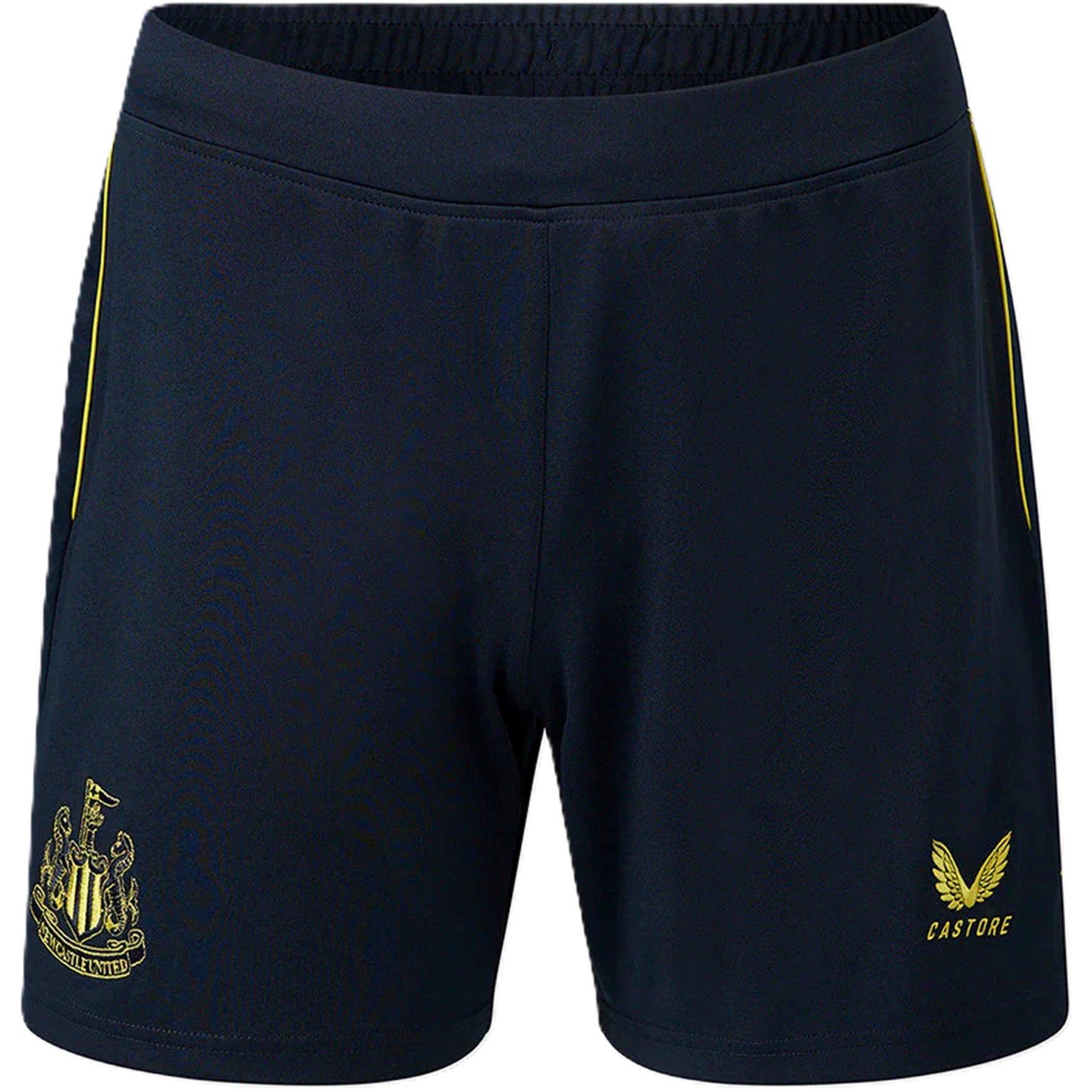 Carbon/BYllw - Castore - Women's Domestic Football Shorts - 1