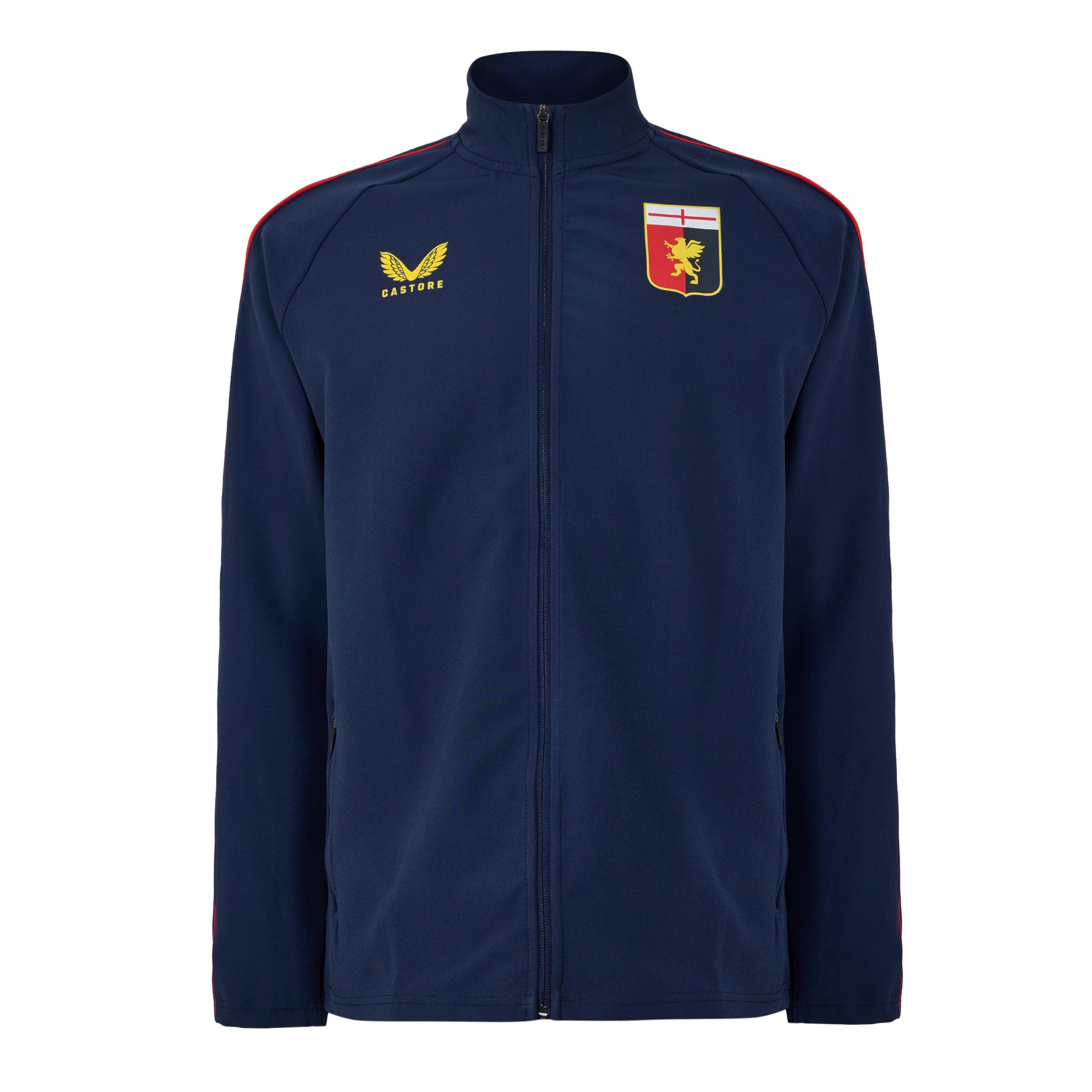Navy - Castore - Mens Genoa Licensed Rain Anorak Jacket 2024 2025 - 1