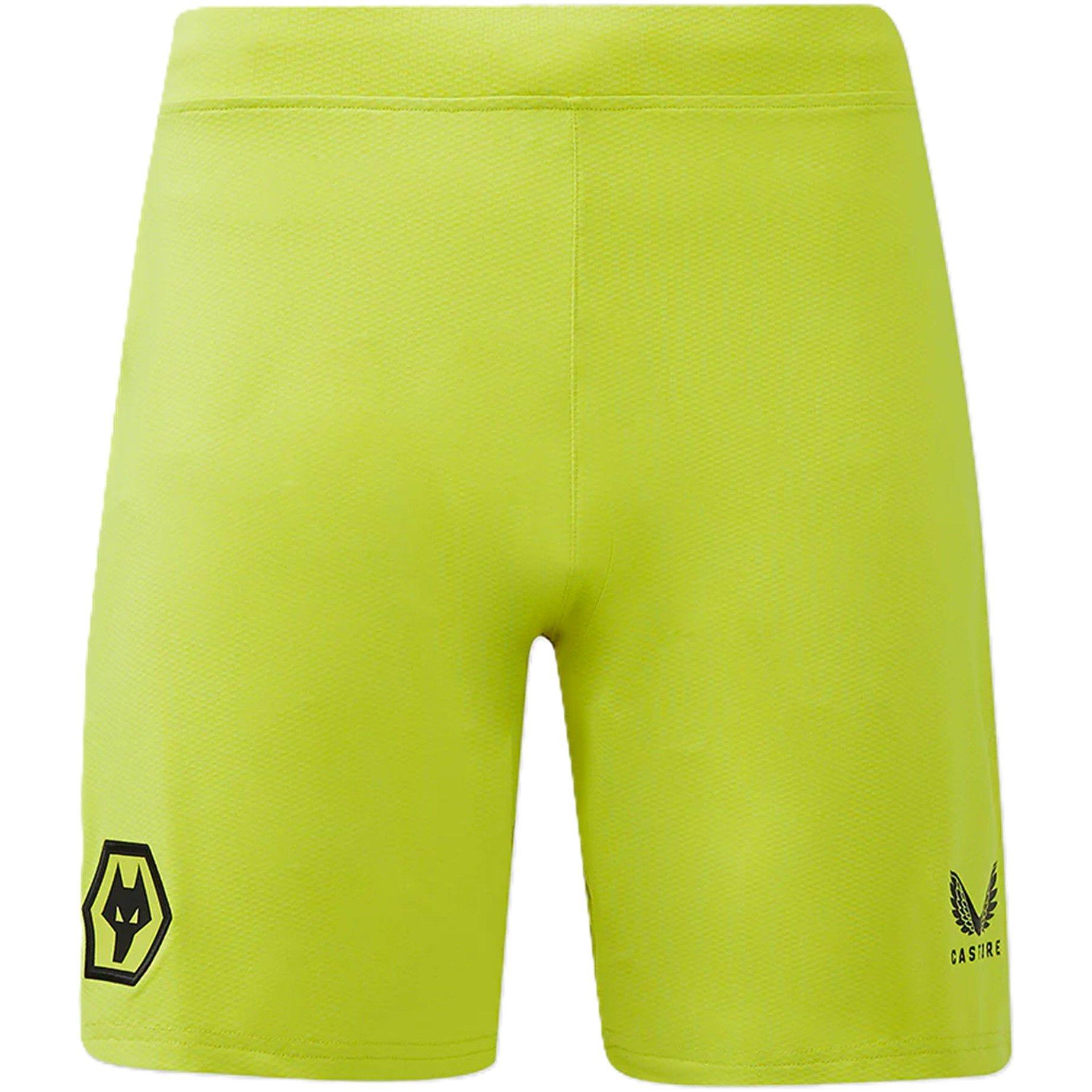 Castore Men's Football Shorts - Acid Lime - L