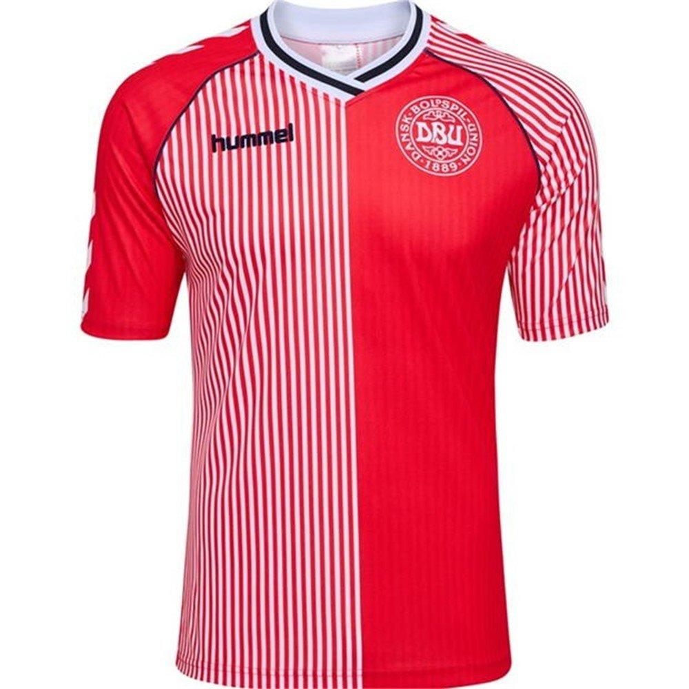 Red - Hummel - Denmark Retro Shirt 1986 Juniors - 1
