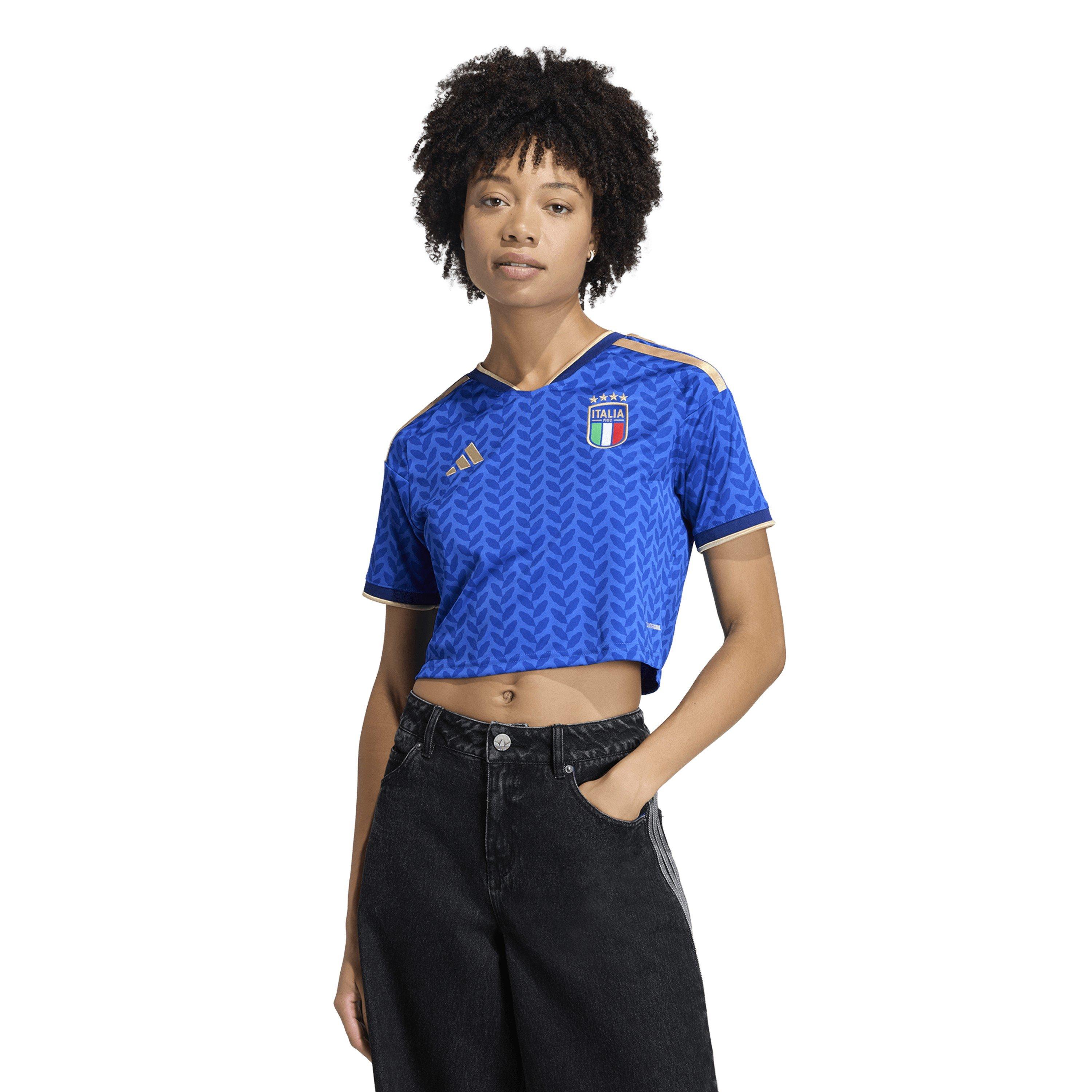 Bold Blue - adidas - Italy Home Shirt World Cup 2026 Womens - 3
