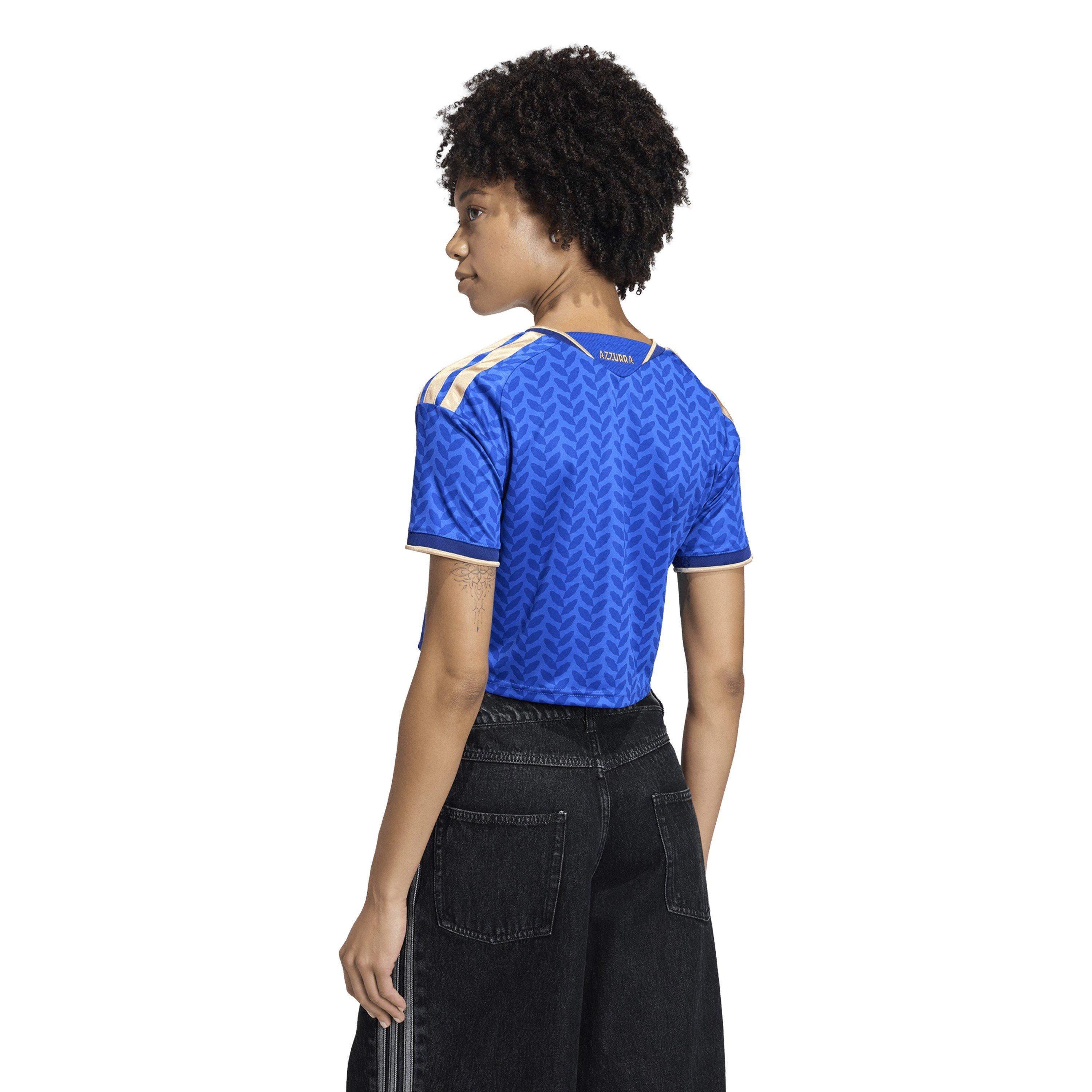 Bold Blue - adidas - Italy Home Shirt World Cup 2026 Womens - 4