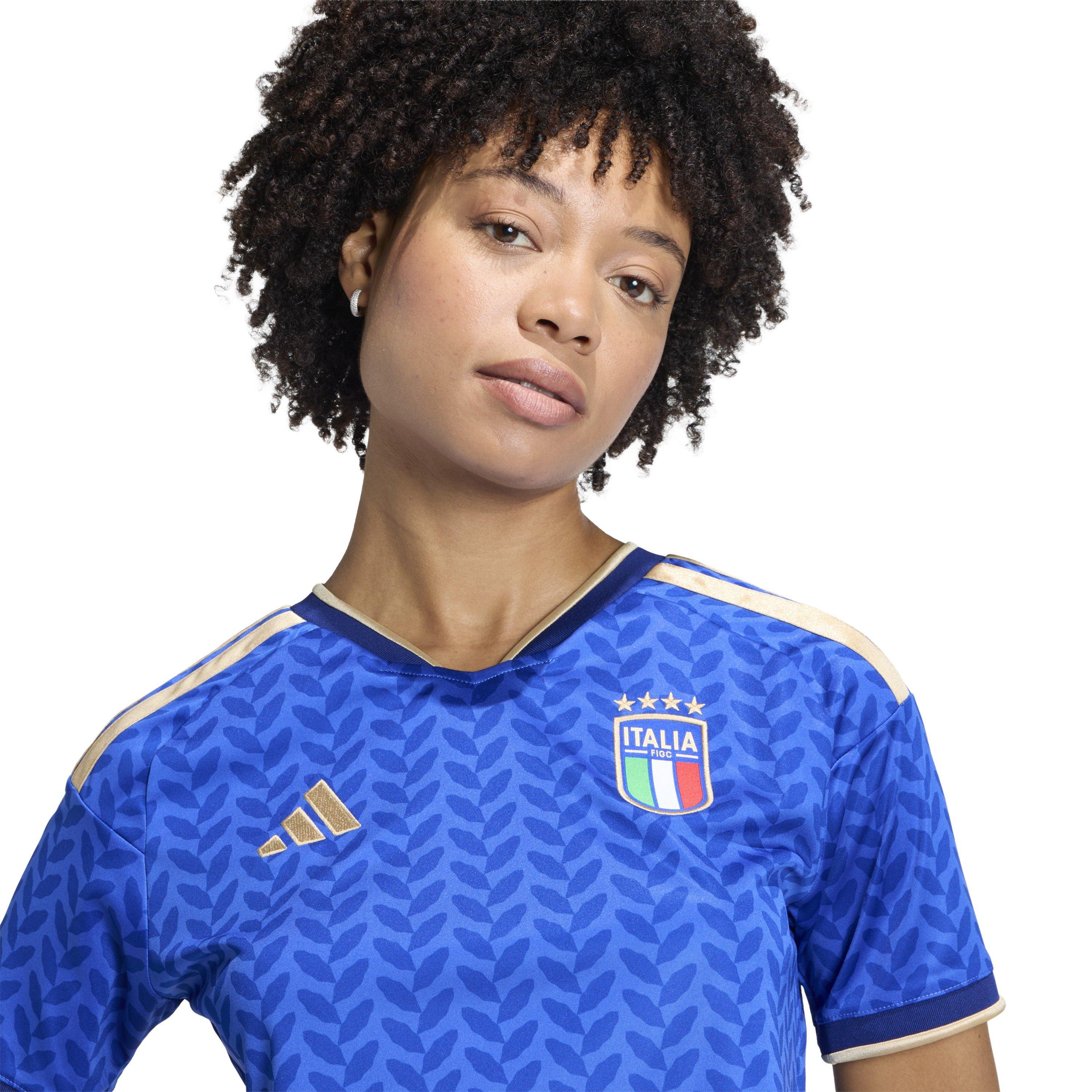 Bold Blue - adidas - Italy Home Shirt World Cup 2026 Womens - 5