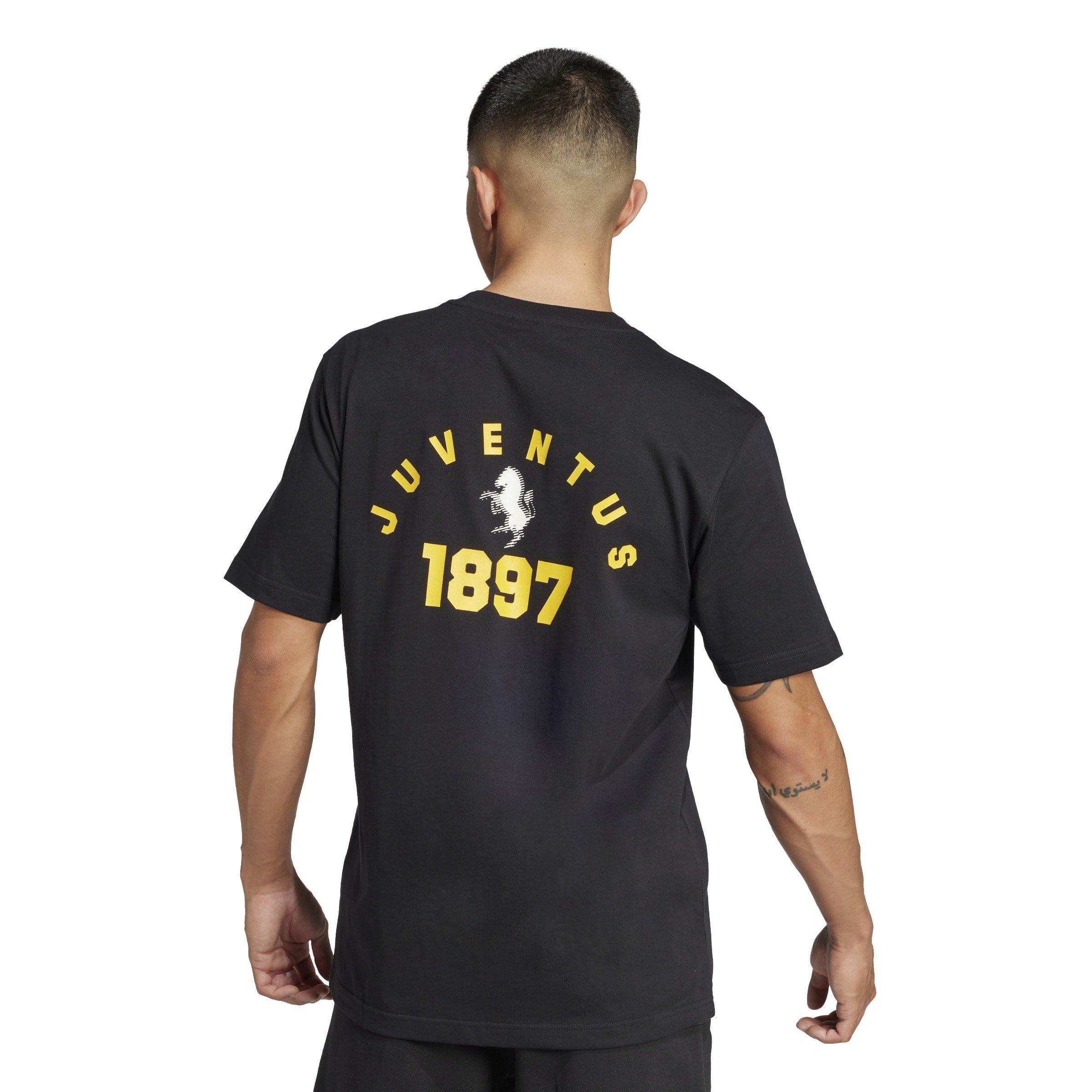 Black/Gold - adidas - Juventus VRCT T-Shirt Adults - 3