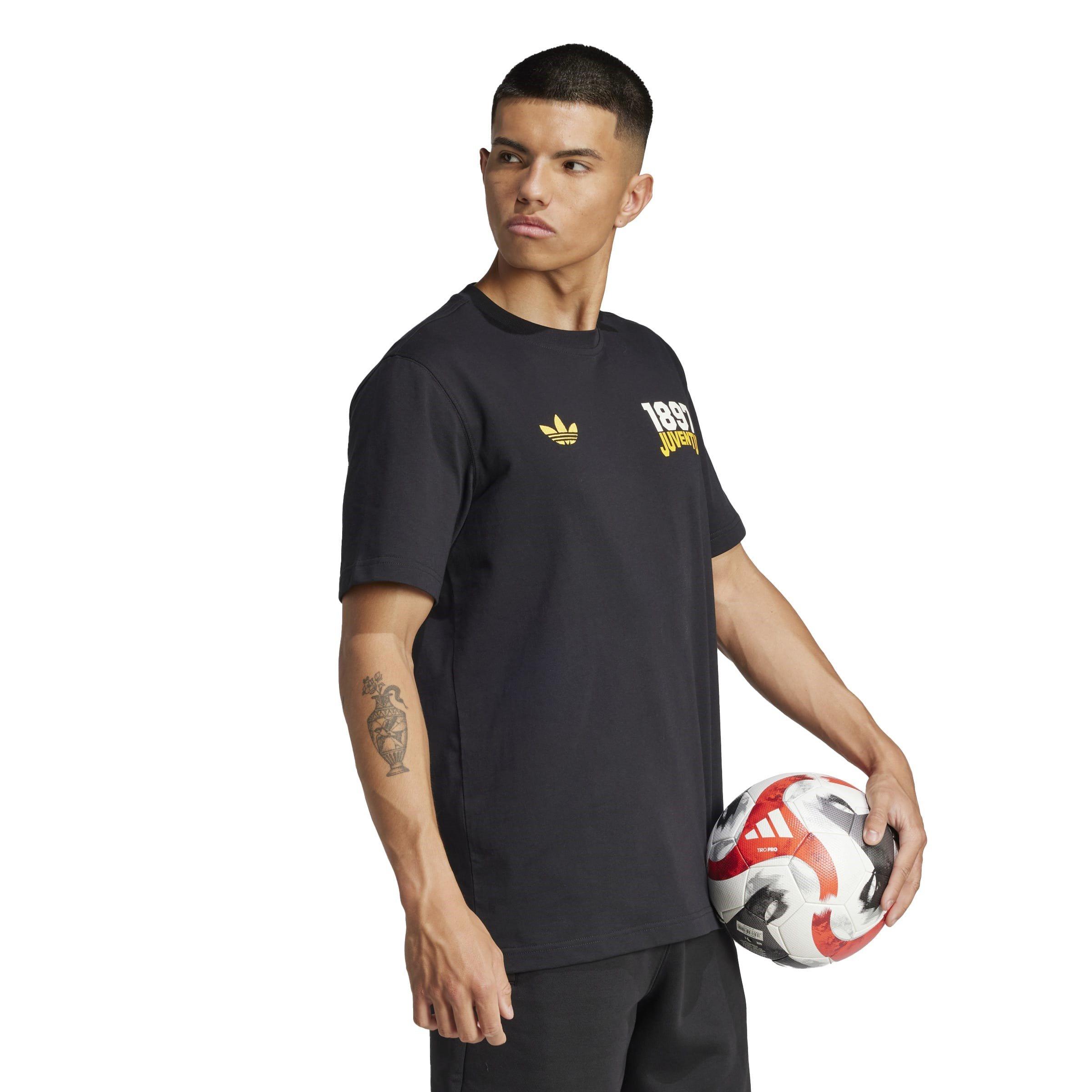 Black/Gold - adidas - Juventus VRCT T-Shirt Adults - 4