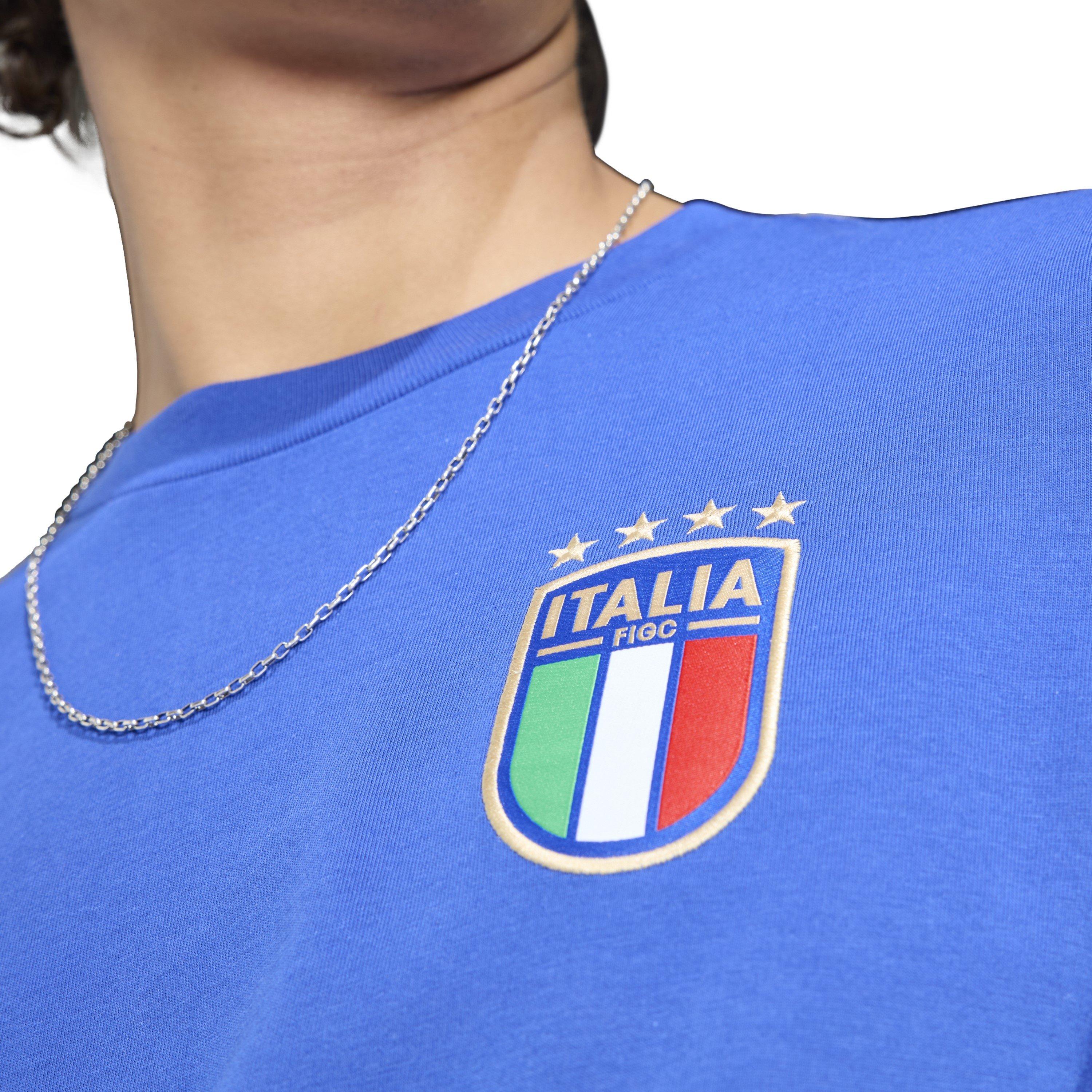 Bold Blue - adidas - Figc Dna Tee Sn61 - 5