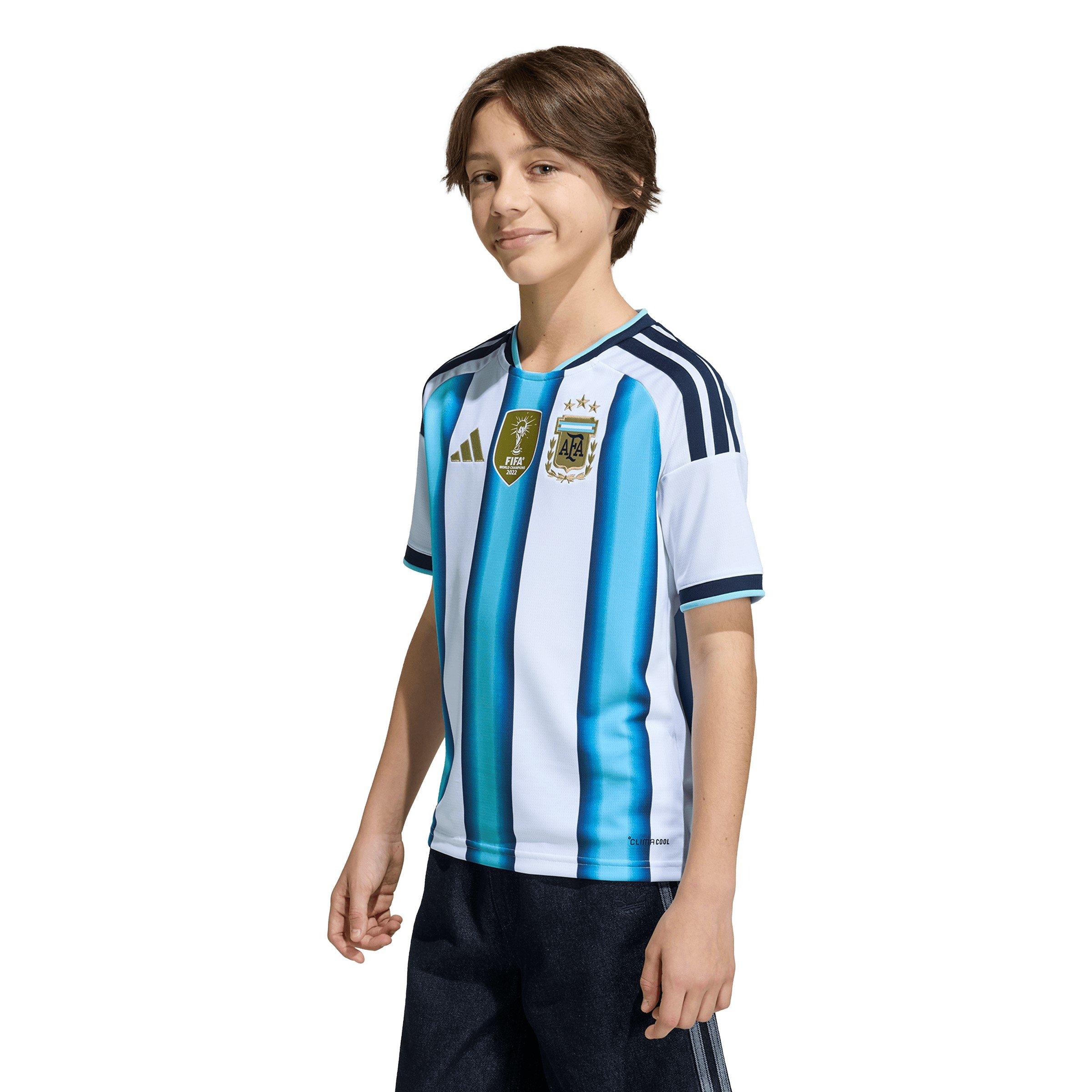 White/Blue - adidas - Argentina Home Shirt World Cup 2026 Juniors - 5
