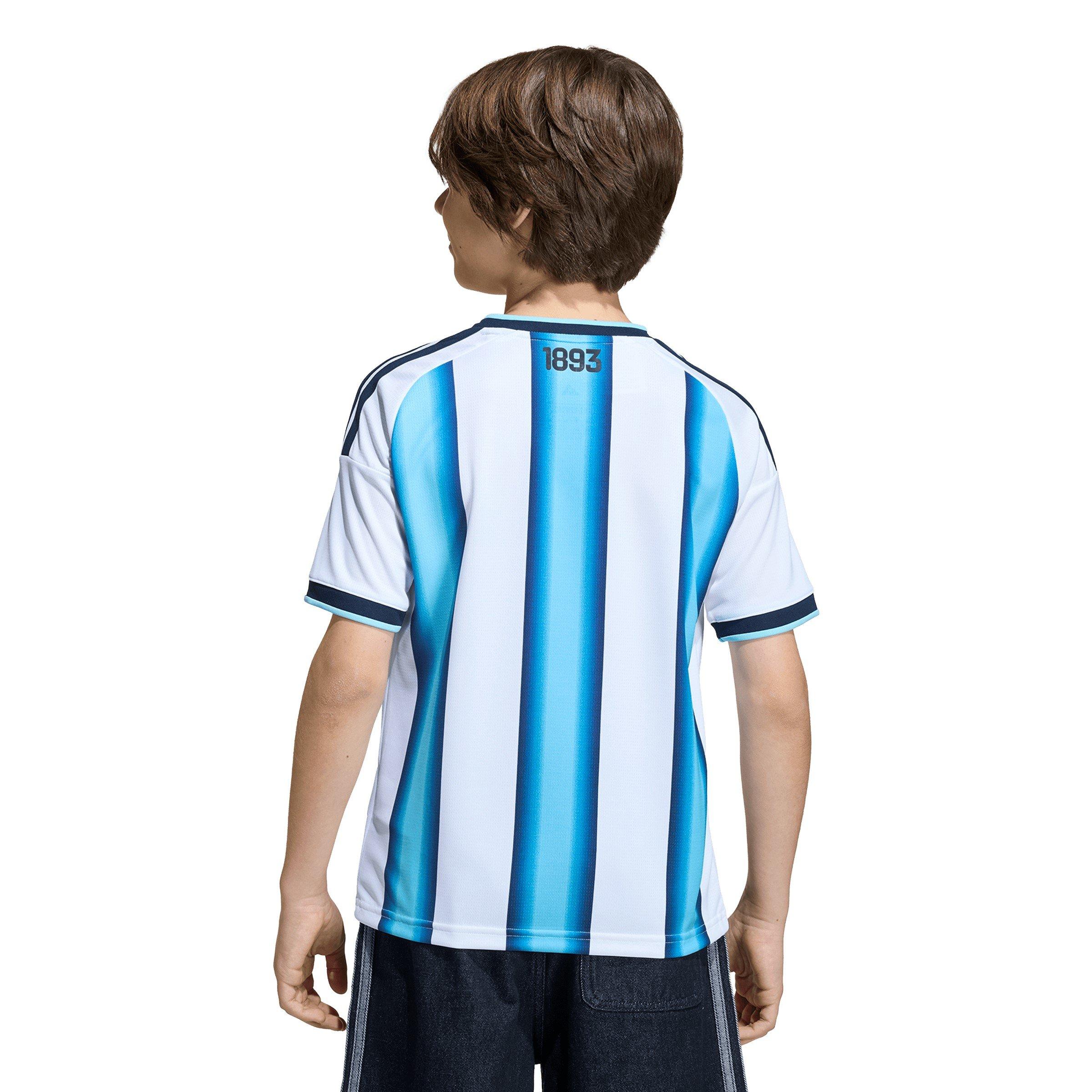 White/Blue - adidas - Argentina Home Shirt World Cup 2026 Juniors - 6