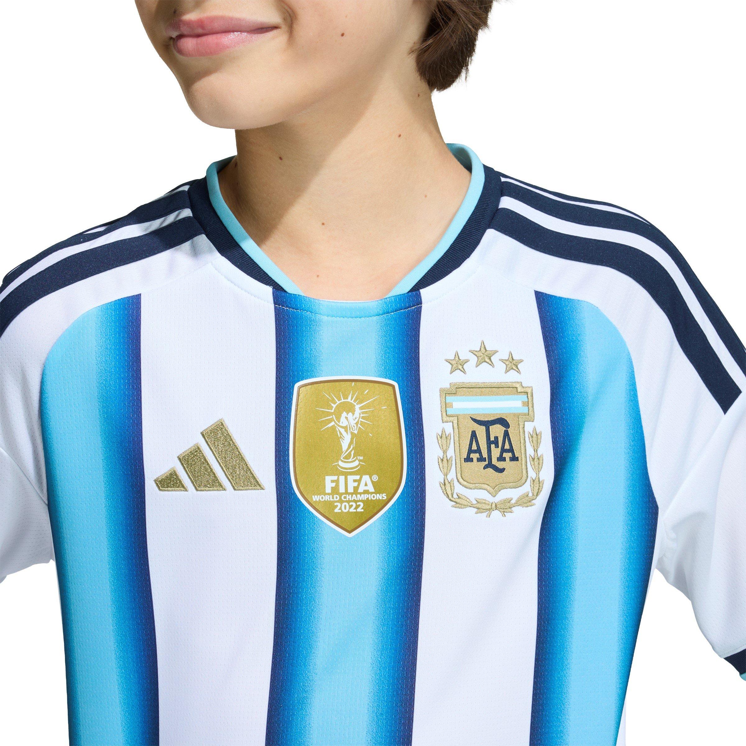 White/Blue - adidas - Argentina Home Shirt World Cup 2026 Juniors - 8