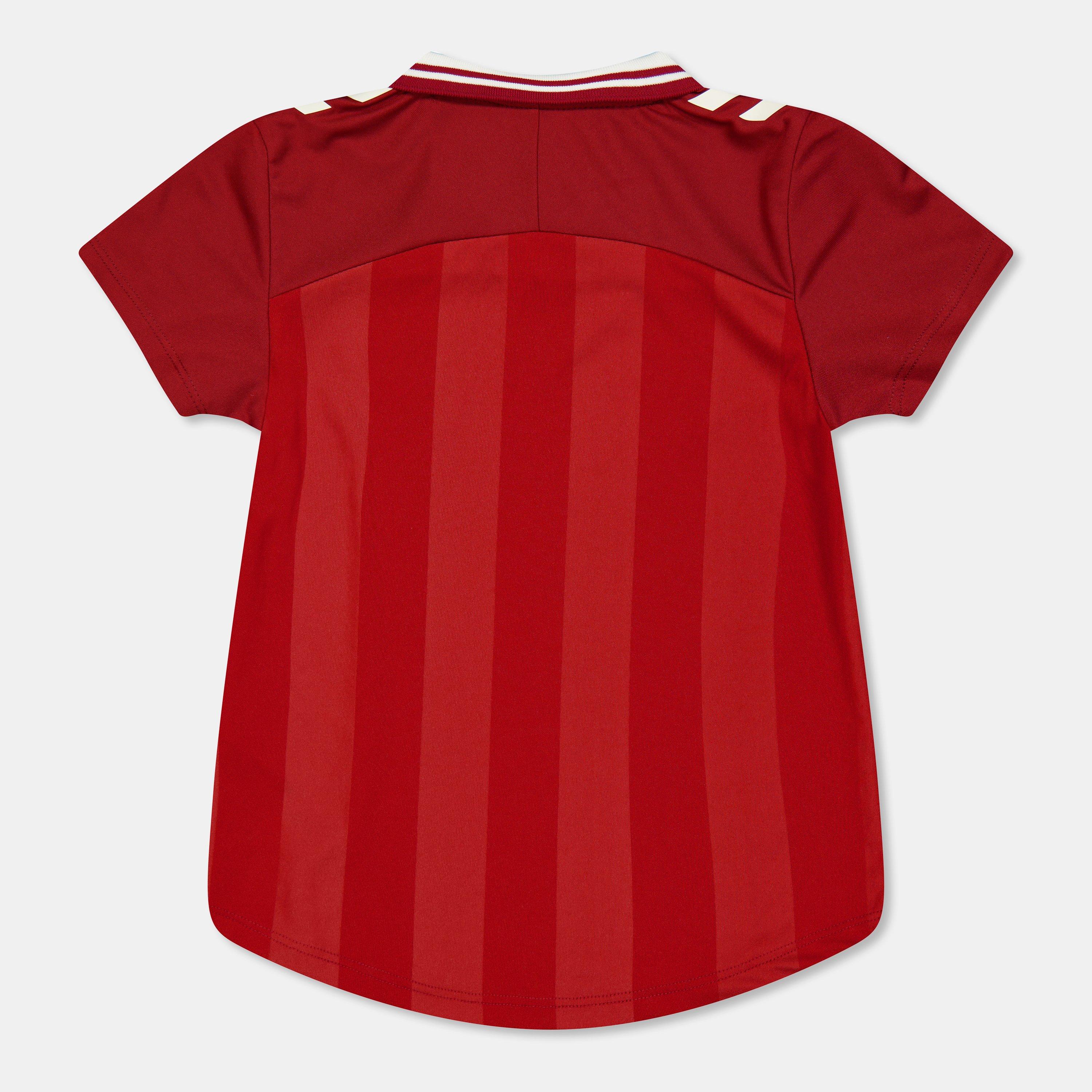 Rot - Hummel - Denmark Home Shirt 2025 Juniors - 2
