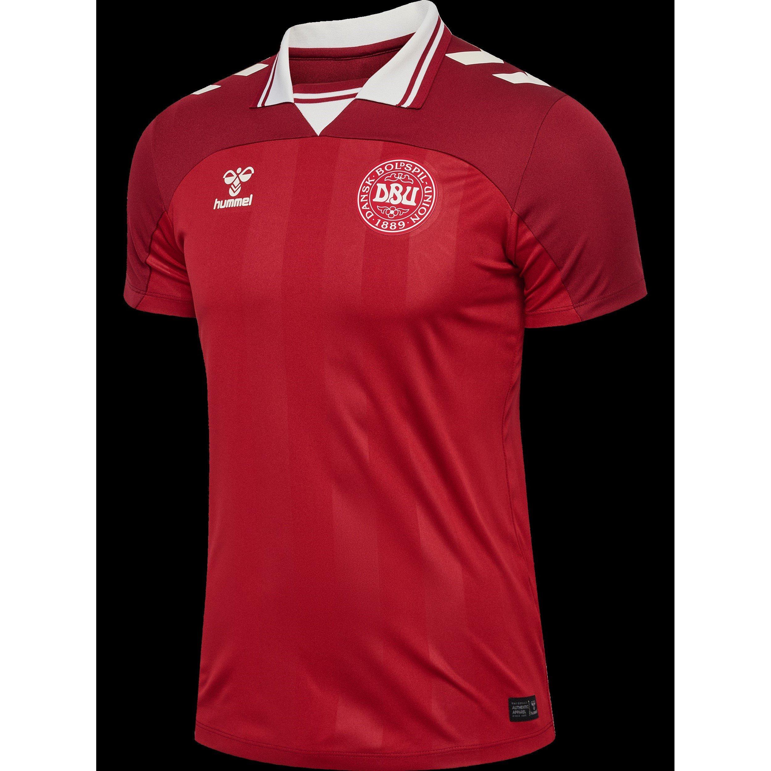 Hummel Denmark Home Shirt 2025 Adults Maillots de réplique