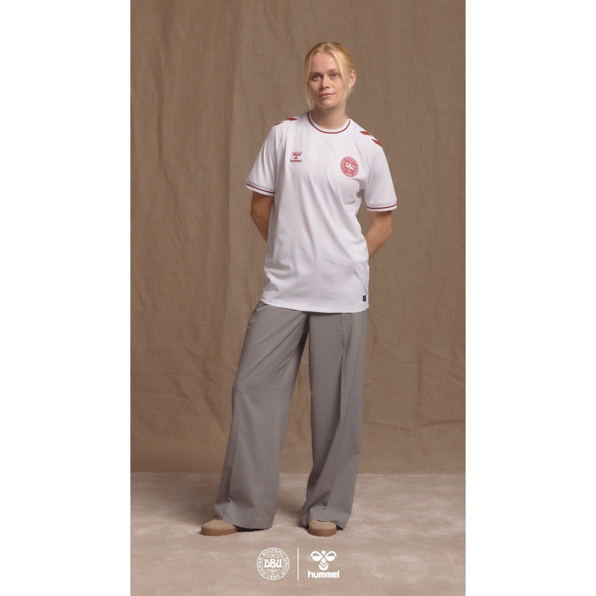 White - Hummel - Denmark Away Shirt 2025 Womens - 3