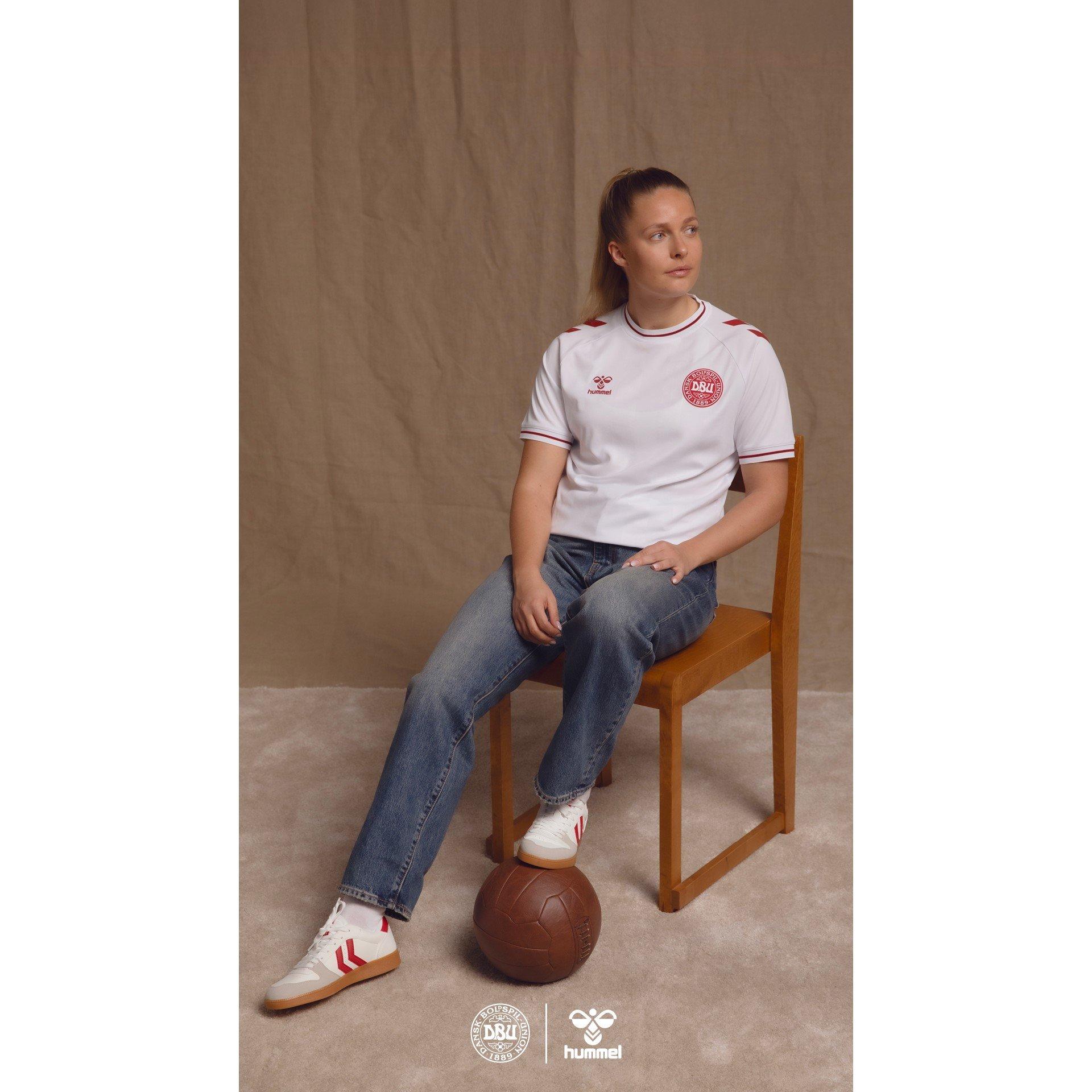 White - Hummel - Denmark Away Shirt 2025 Womens - 4