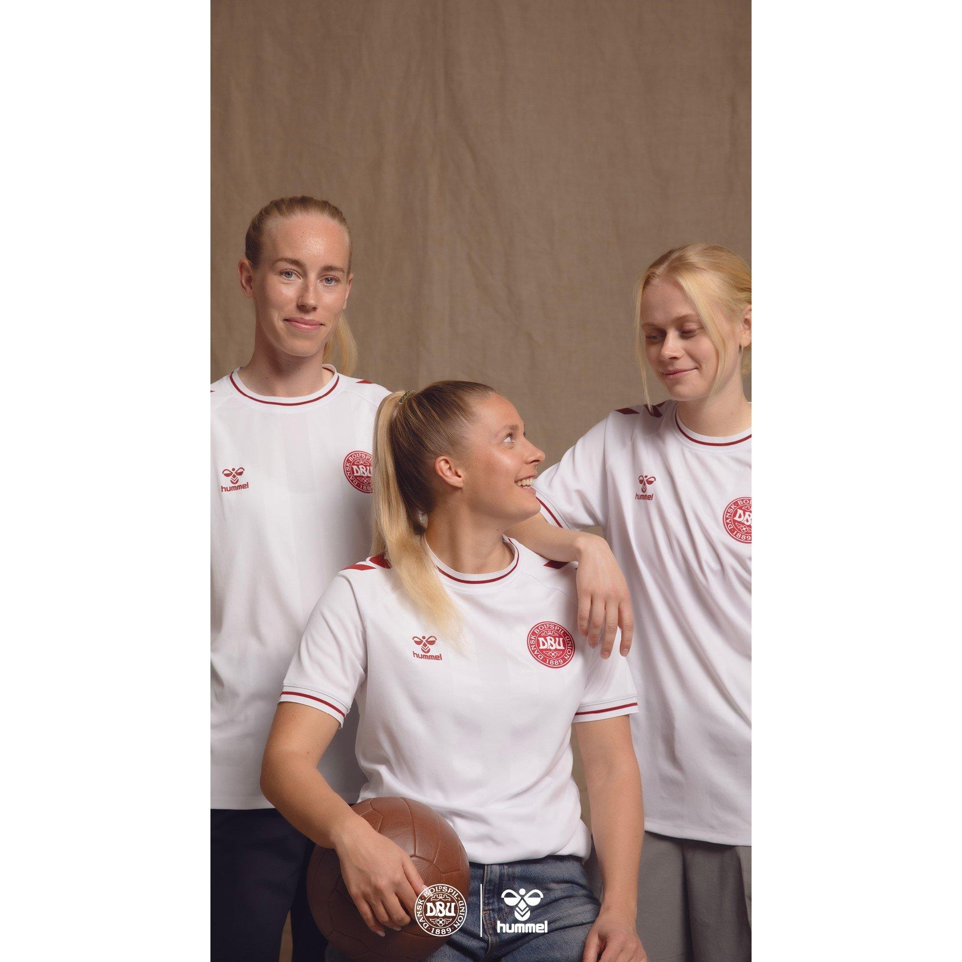 White - Hummel - Denmark Away Shirt 2025 Womens - 5