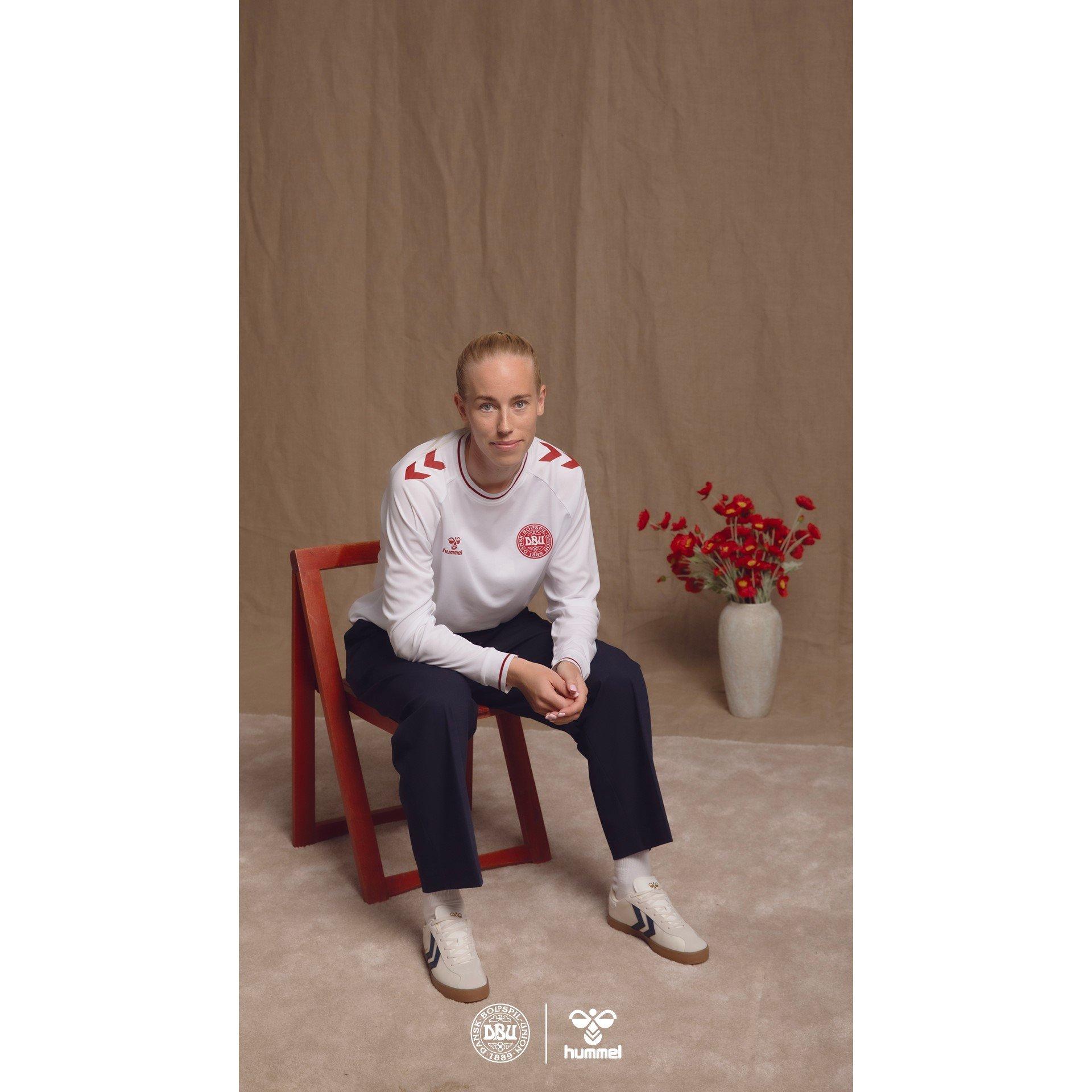 White - Hummel - Denmark Away Shirt 2025 Womens - 7