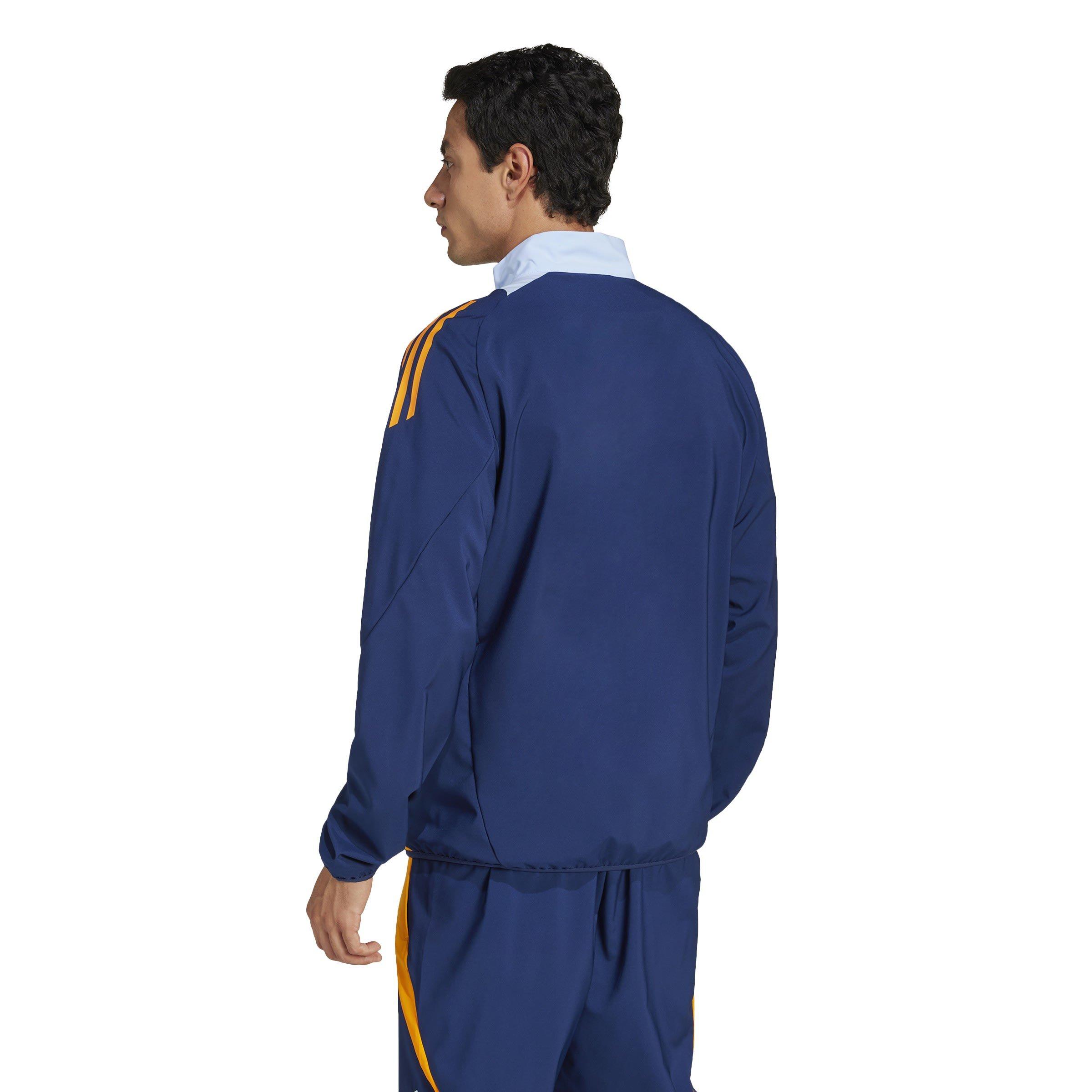 Navy/Orange - adidas - Real Madrid Anthem Jacket 2024 2025 Adults - 4