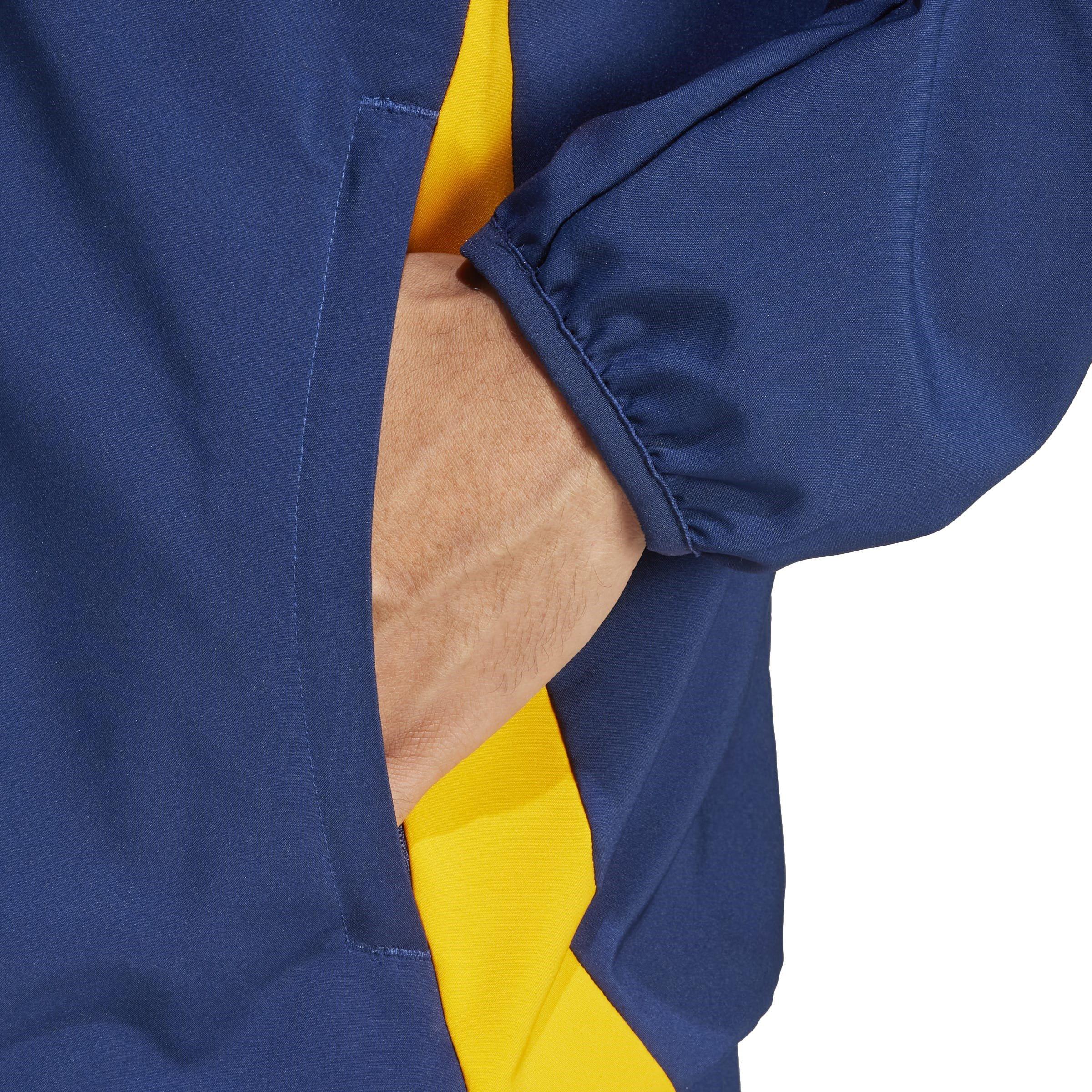 Navy/Orange - adidas - Real Madrid Anthem Jacket 2024 2025 Adults - 6