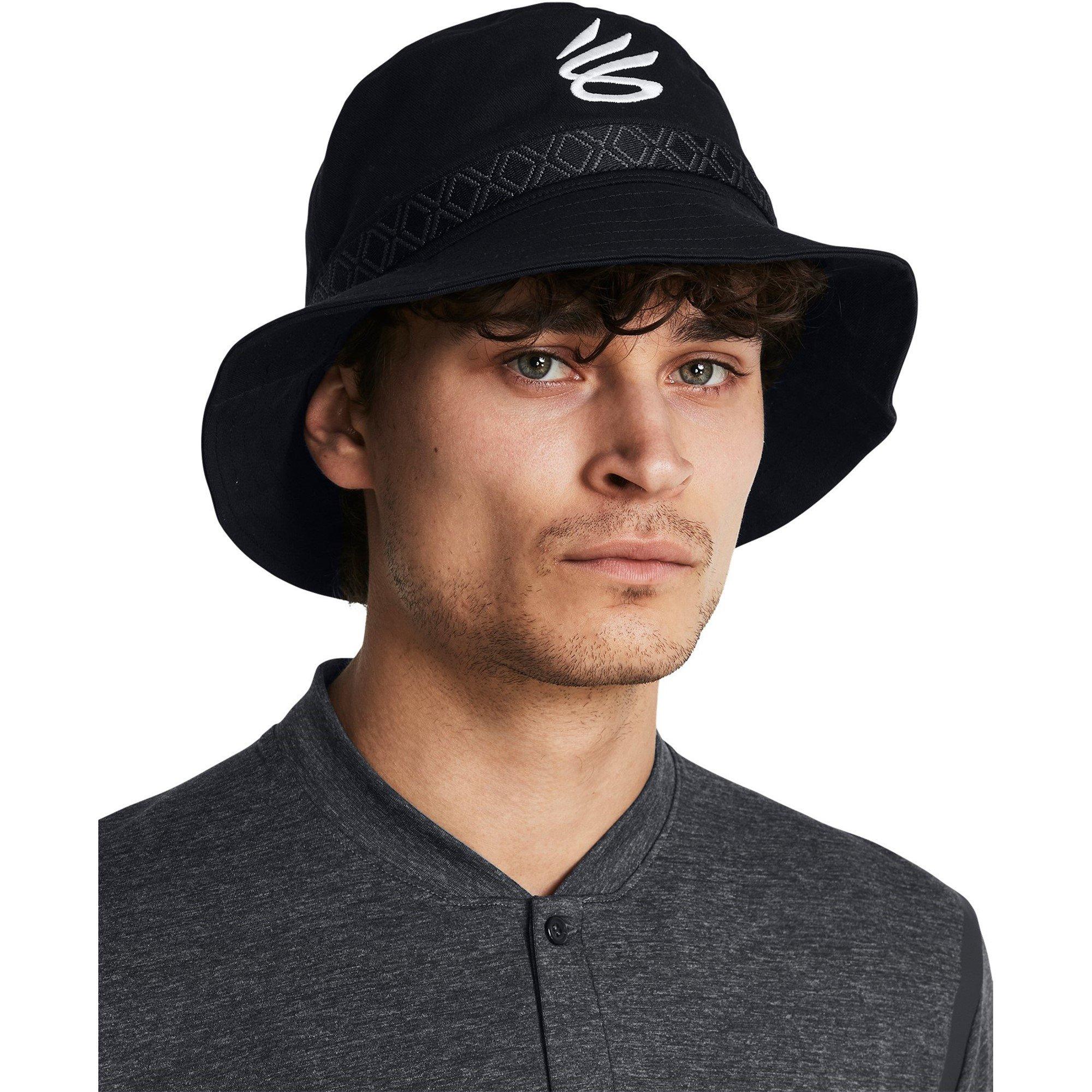 Black - Under Armour - Armour Unisex Curry Bucket Hat Adults - 3