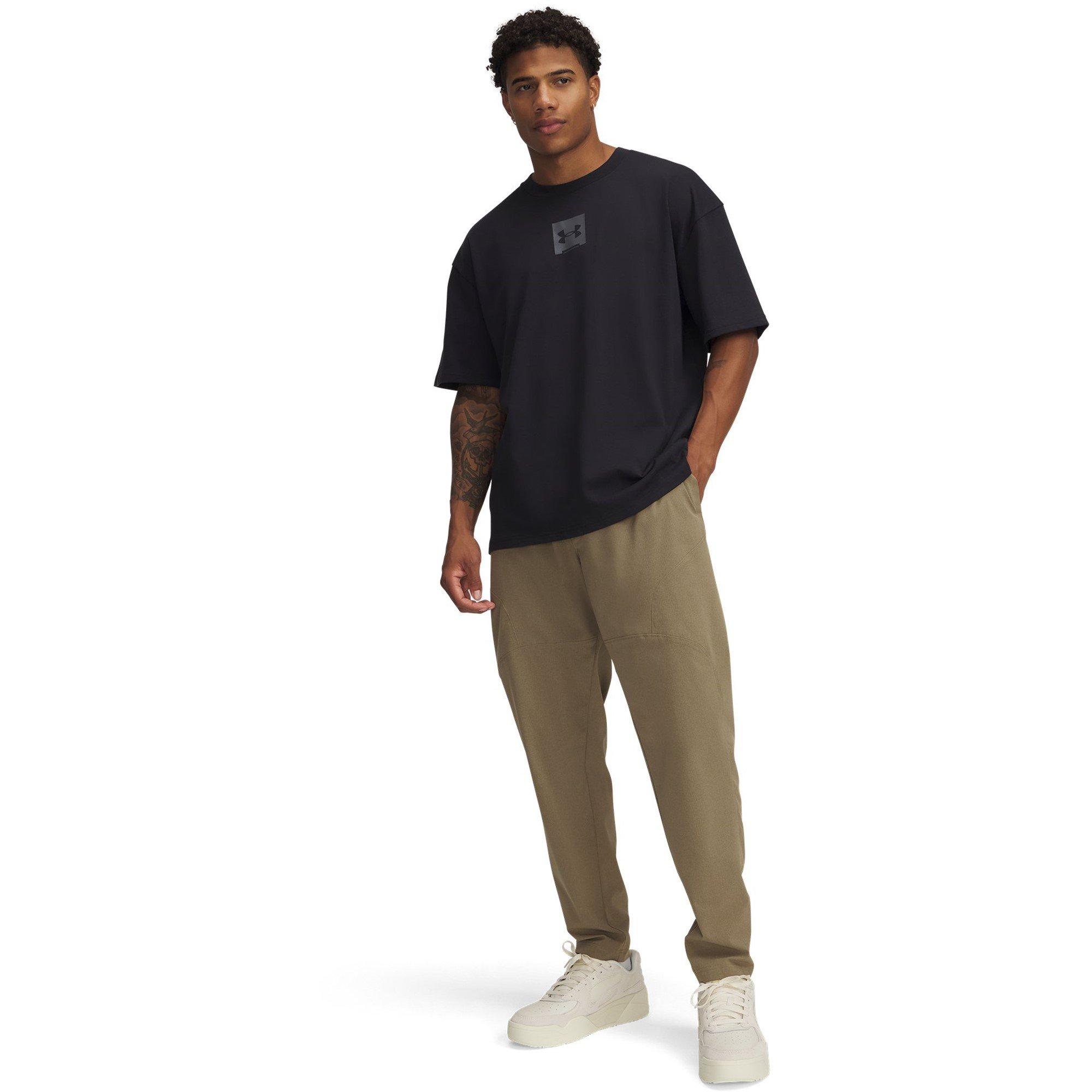 Brown - Under Armour - Men's Vented Tapered Trousers - 4