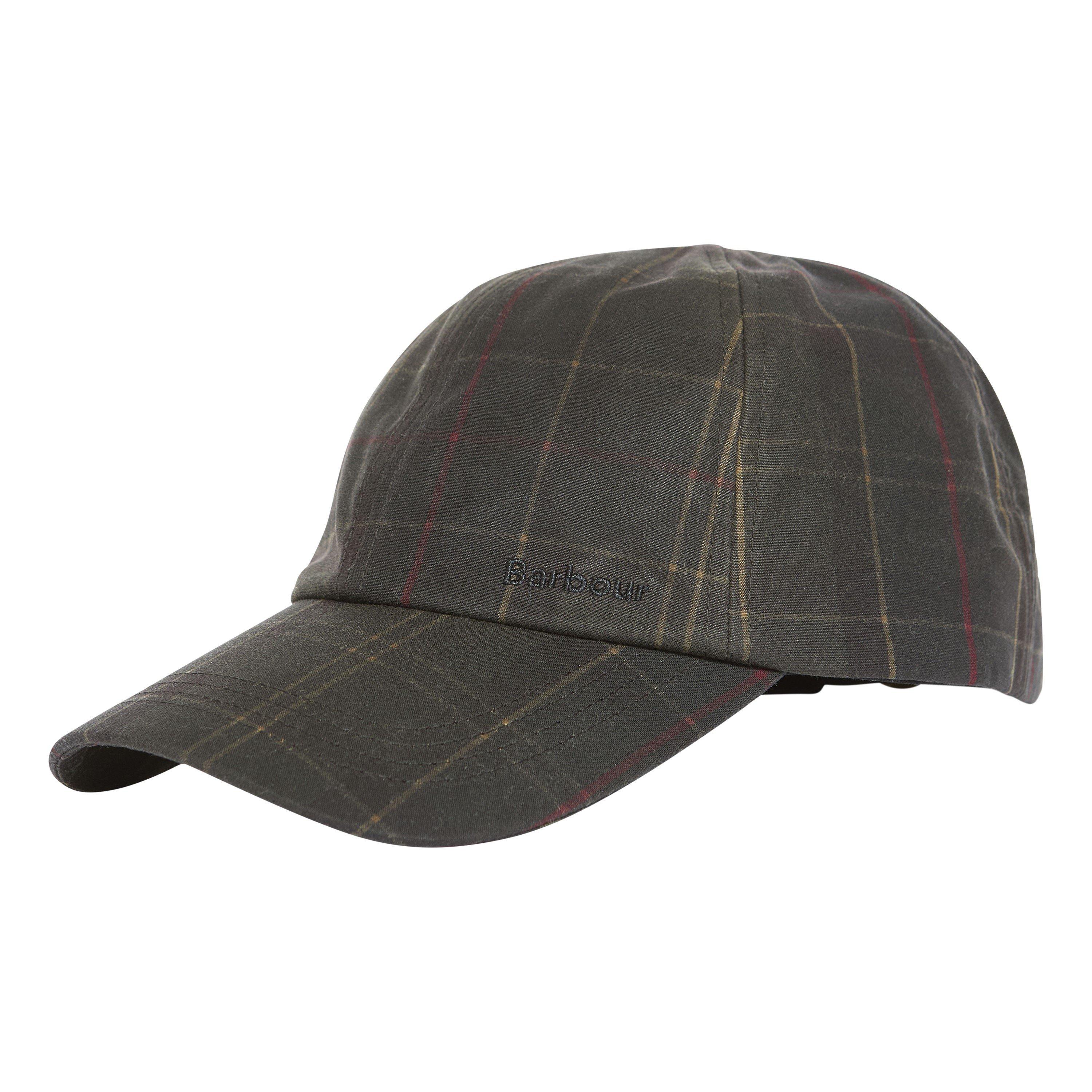 Dk Clssc Tartan - Barbour - Men's Haydon Tartan Cotton Baseball Cap - 3